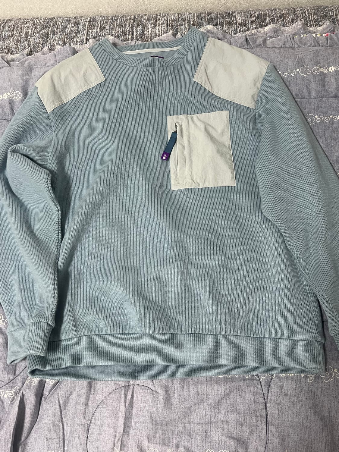 노스페이스 퍼플라벨 스웨트셔츠 상품이미지2