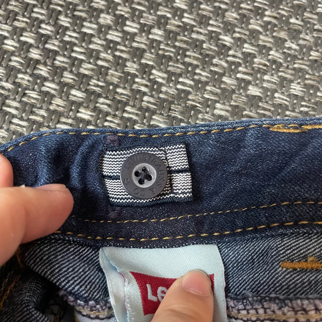 (30) 리바이스 레드탭 인디고 데님 미니스커트 상품이미지8