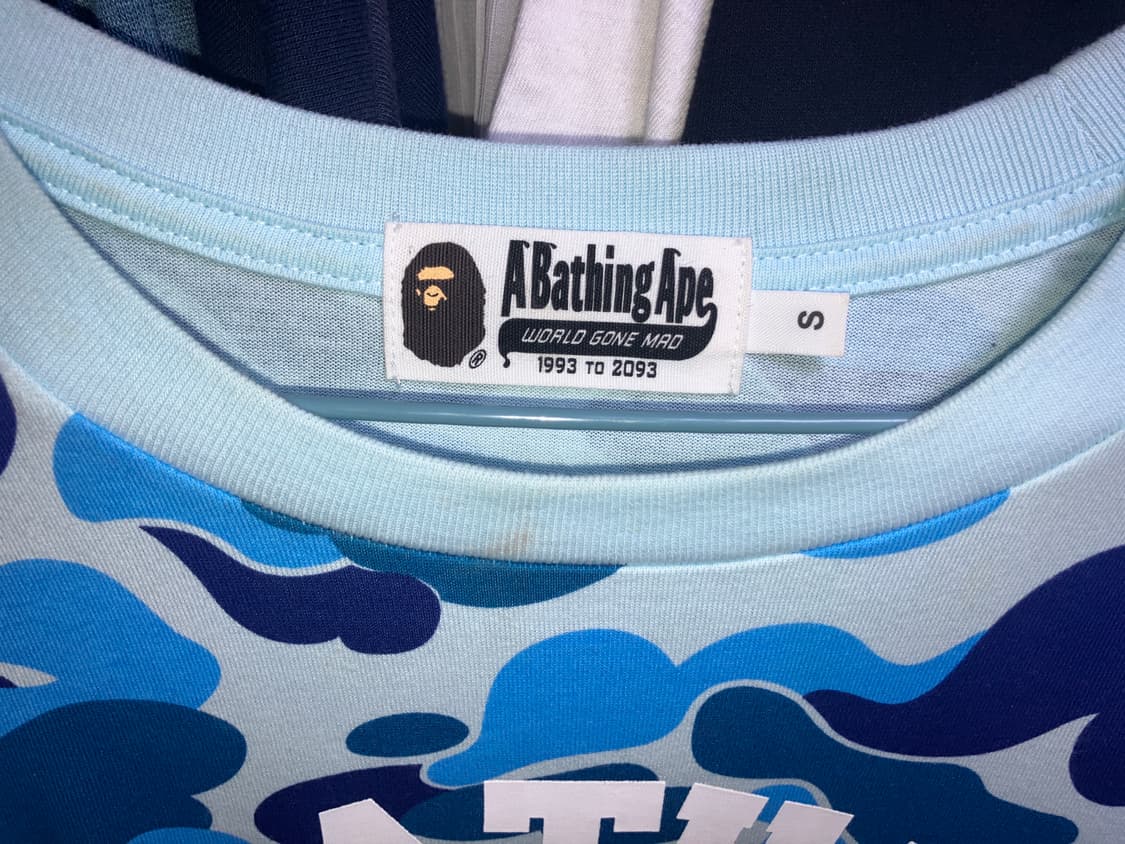 베이프 BAPE ABC Camo College T-Shirt Light  상품이미지2