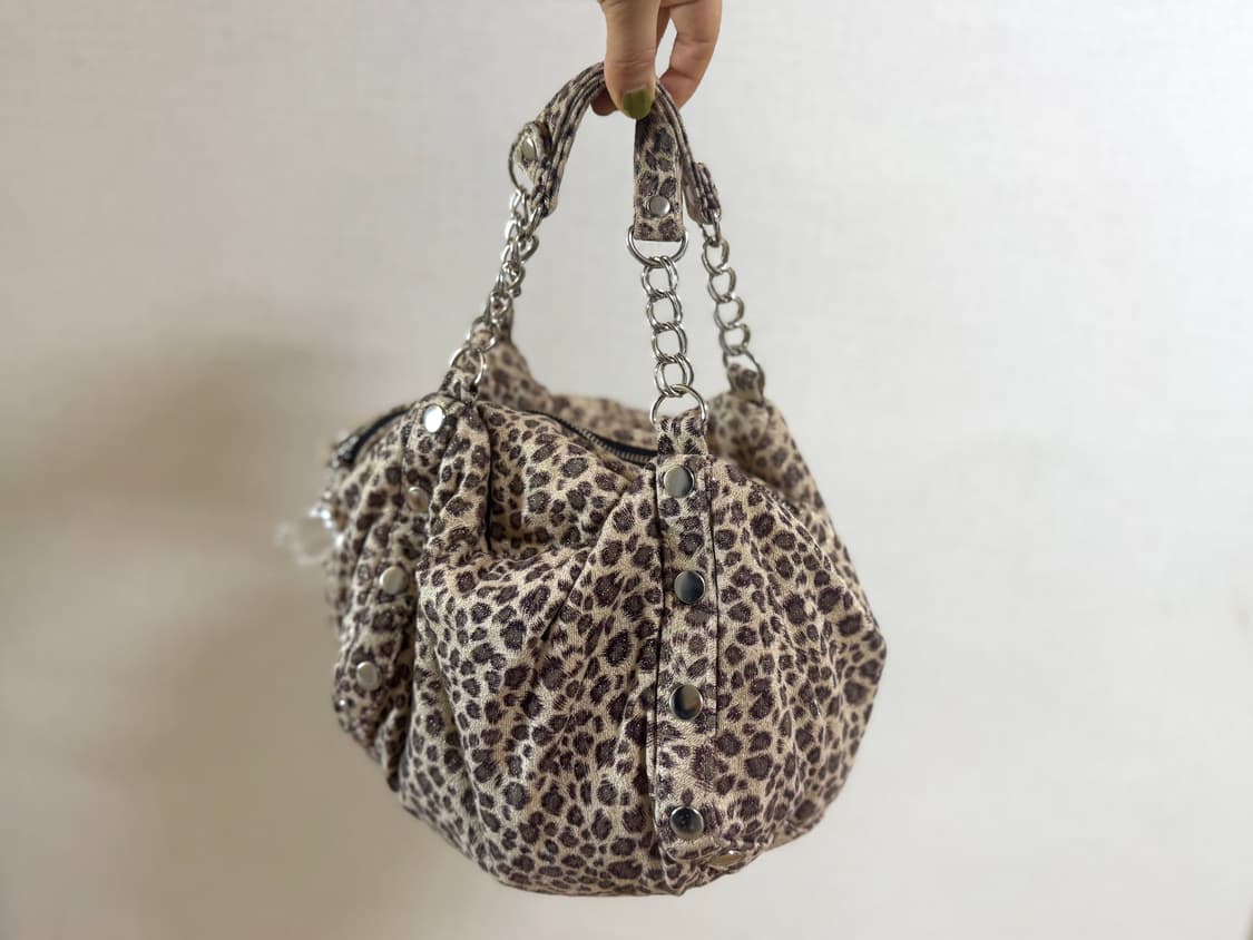 호피무늬 갸루 백 상품이미지1