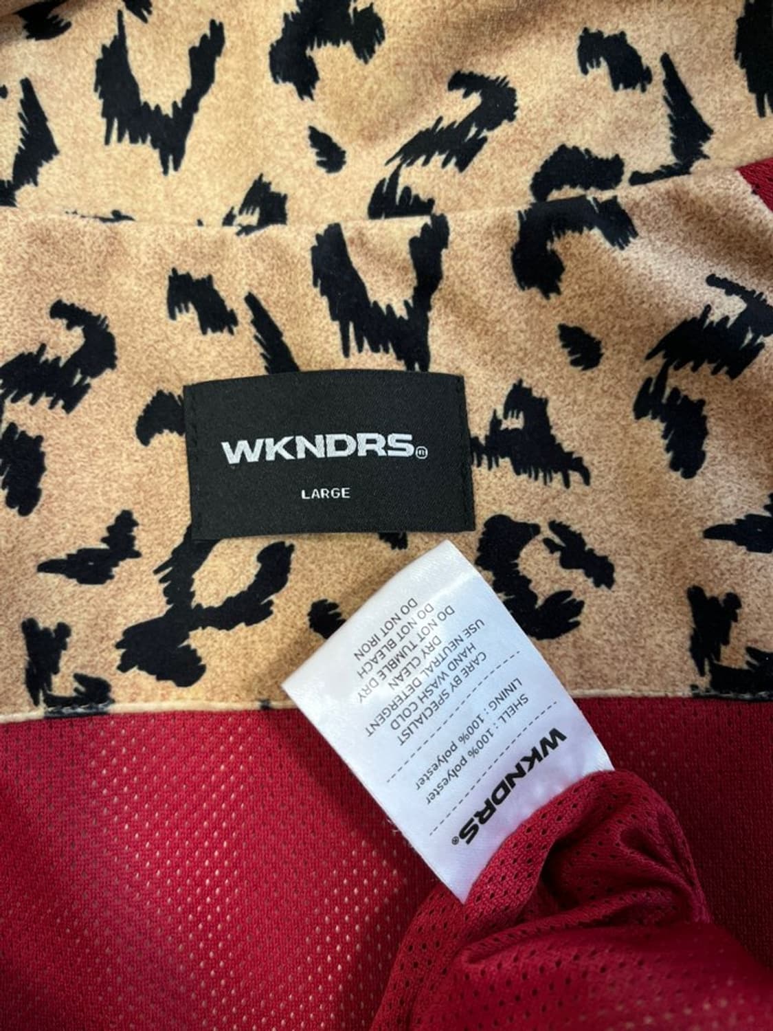 WKNDRS 위캔더스 레오파드 져지/#3173 상품이미지4