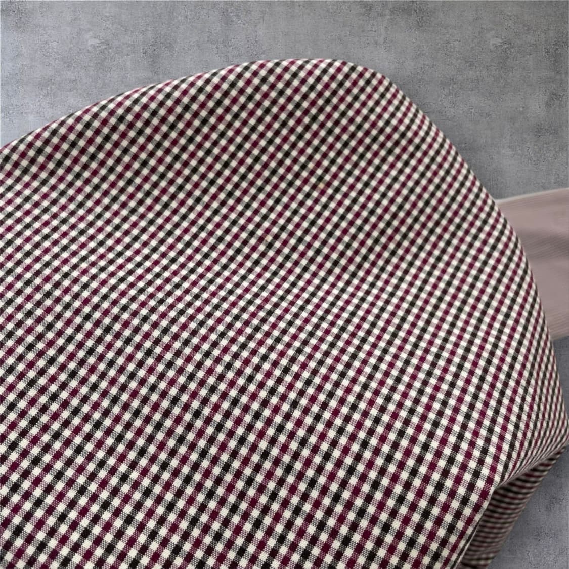 폴로 랄프로렌 버건디 마이크로 체크 클래식핏 버튼다운 셔츠 15반(M) 상품이미지6