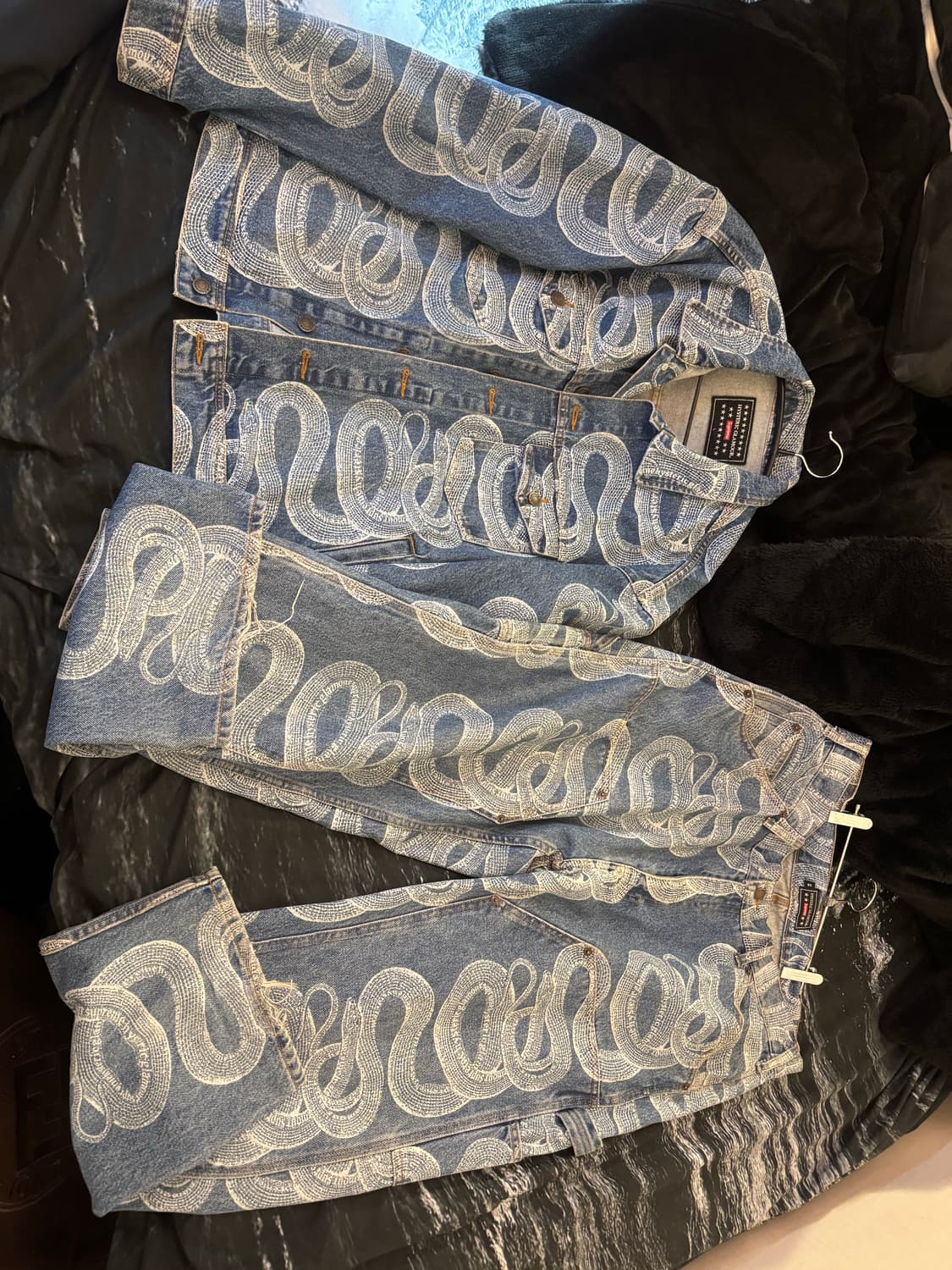 슈프림 히스테릭글래머 스네이크 데님 상품이미지3