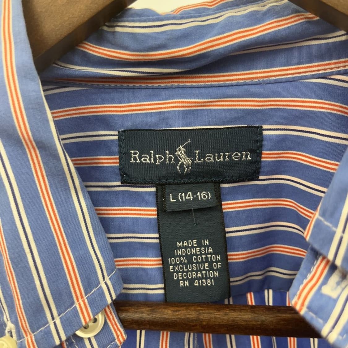 폴로 랄프로렌 컨트리 레트로 멀티 스트라이프 셔츠 L C08404 상품이미지5