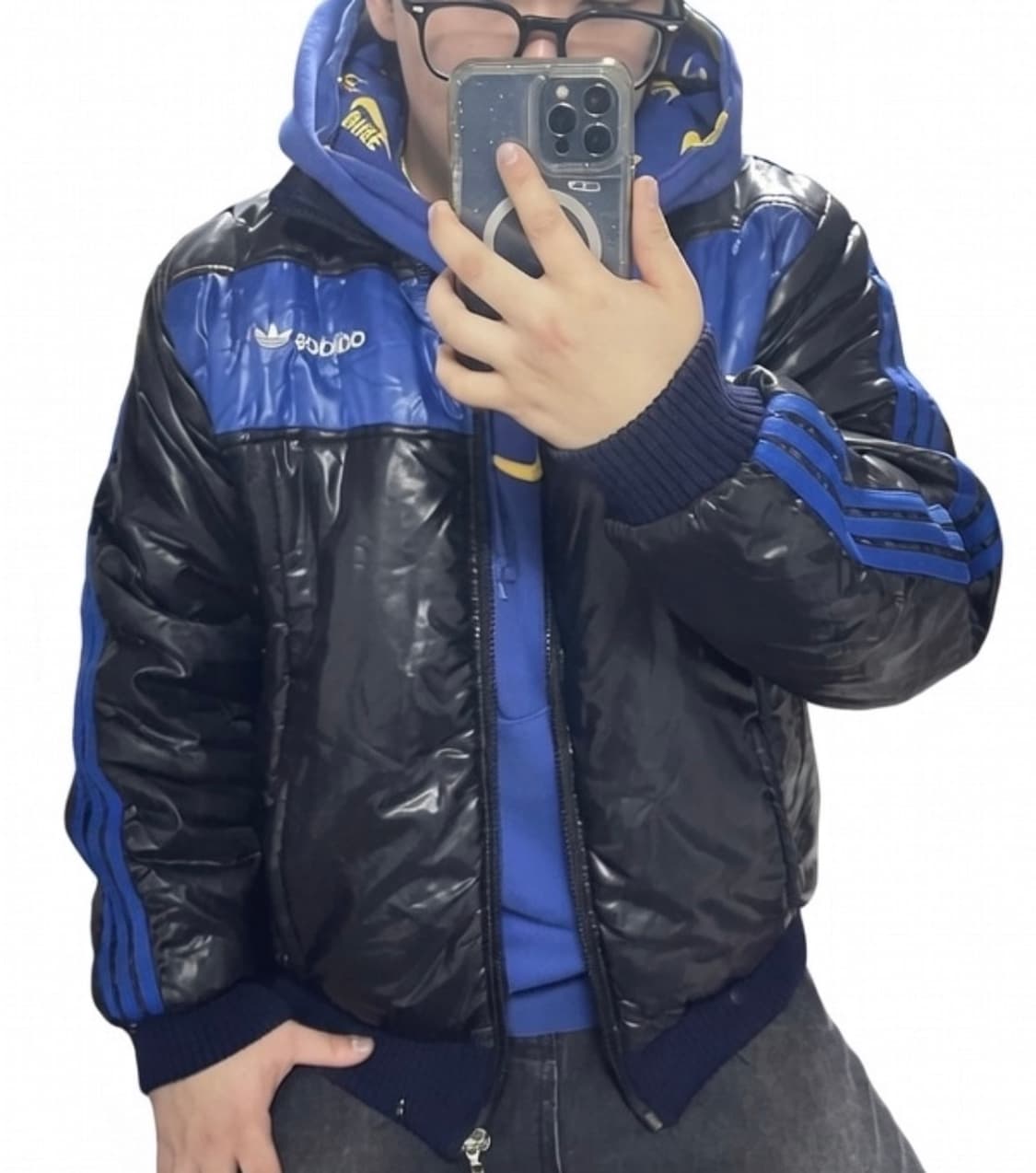 아디다스 삼선 패딩 자켓 상품이미지1