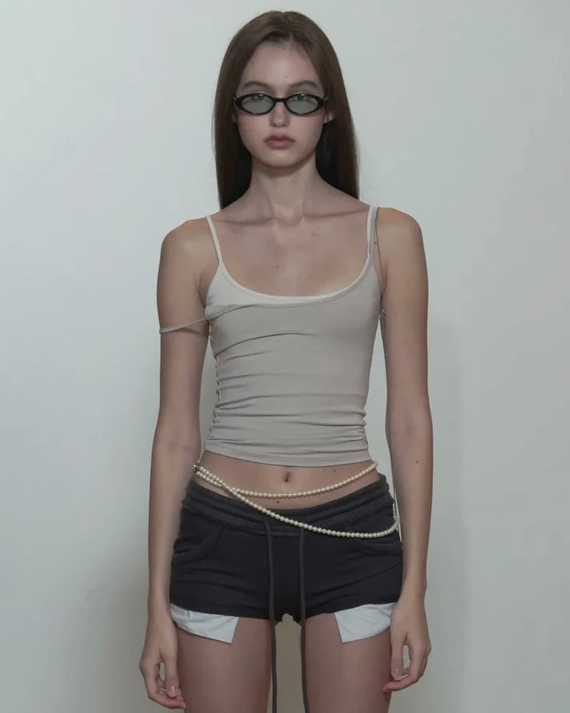 스컬프터 스트링 탱크 탑 아이스 그레이 상품이미지1