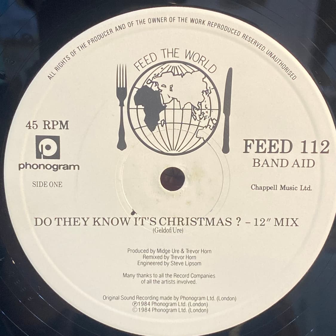 (LP)Band Aid-Do They Know It's Christmas 상품이미지4