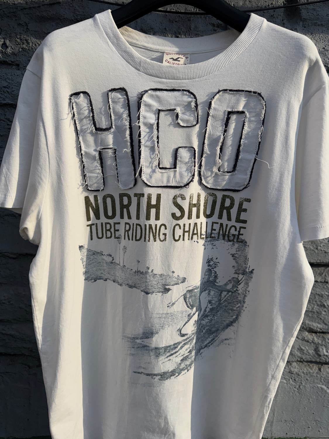 홀리스터 HCO 노스쇼어 서프 그래픽 반팔 티셔츠XL 상품이미지5