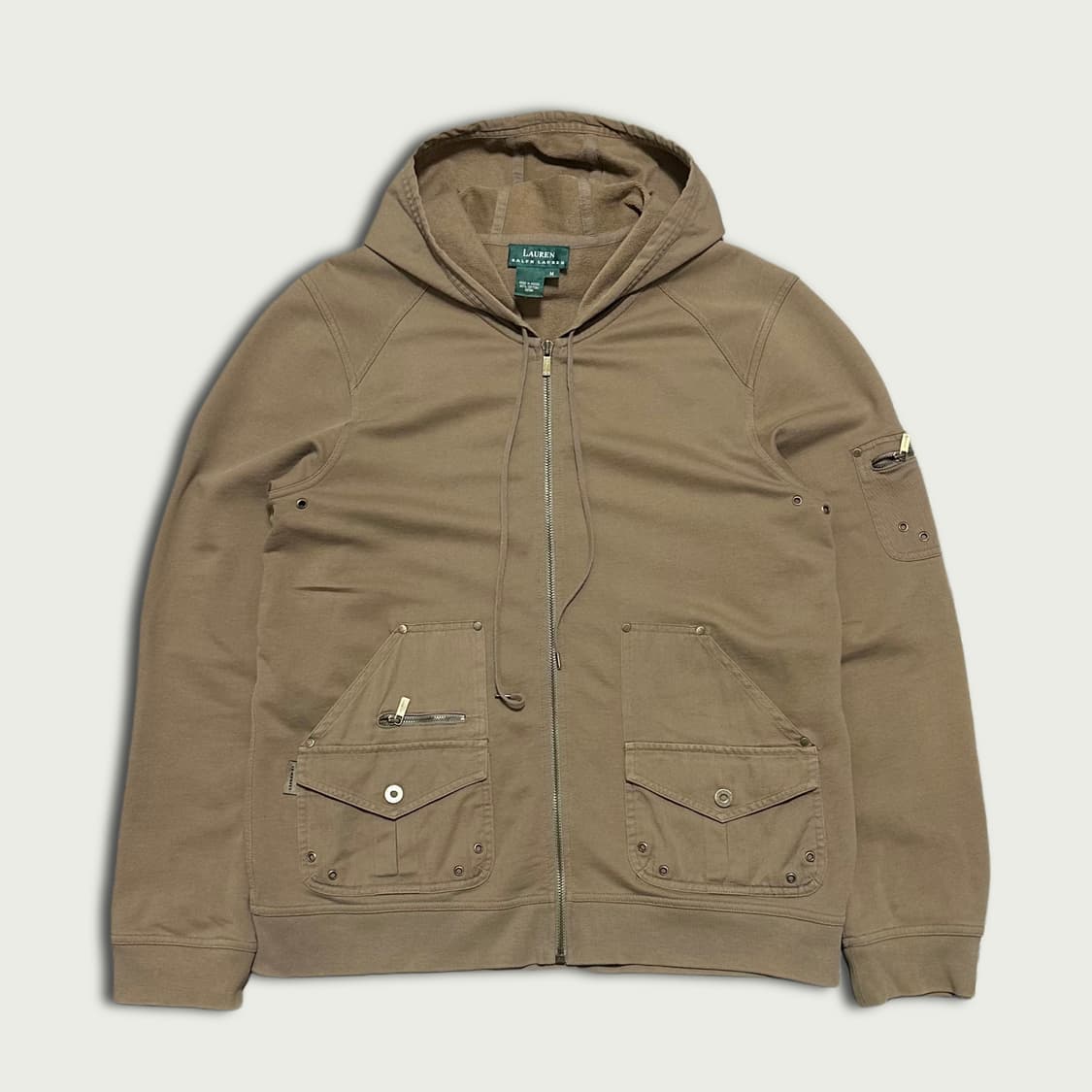 00s 로렌 랄프로렌 택티컬 후드집업 상품이미지4