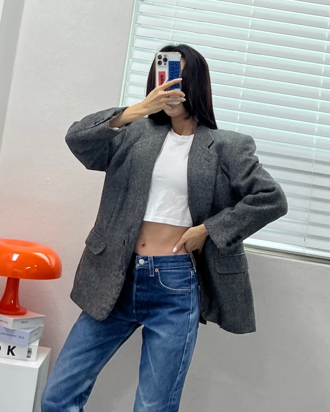 (M)입생로랑 울 블레이져-M1391 상품이미지8