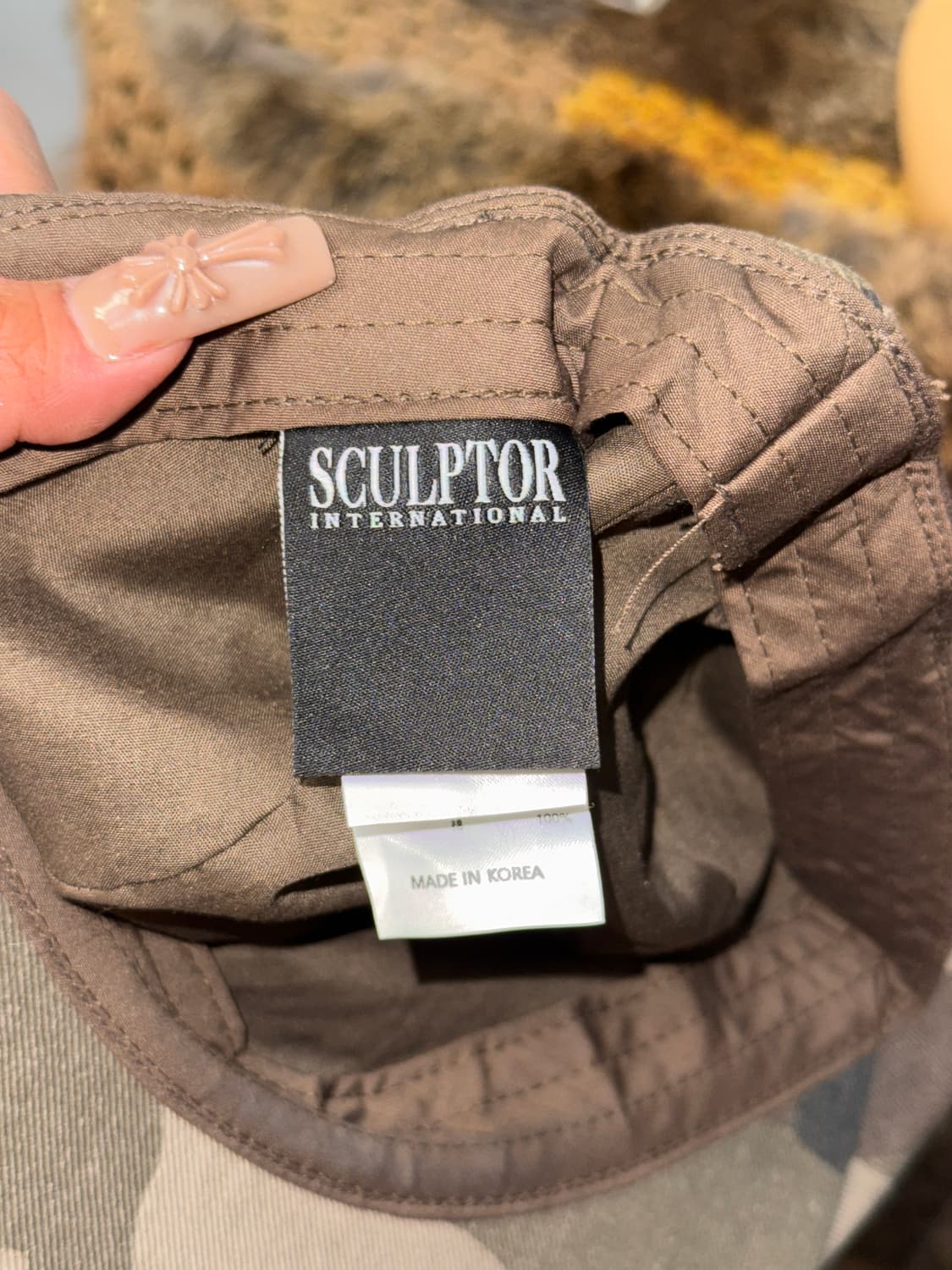 Sculptor boho stud hunting cap camo  상품이미지6