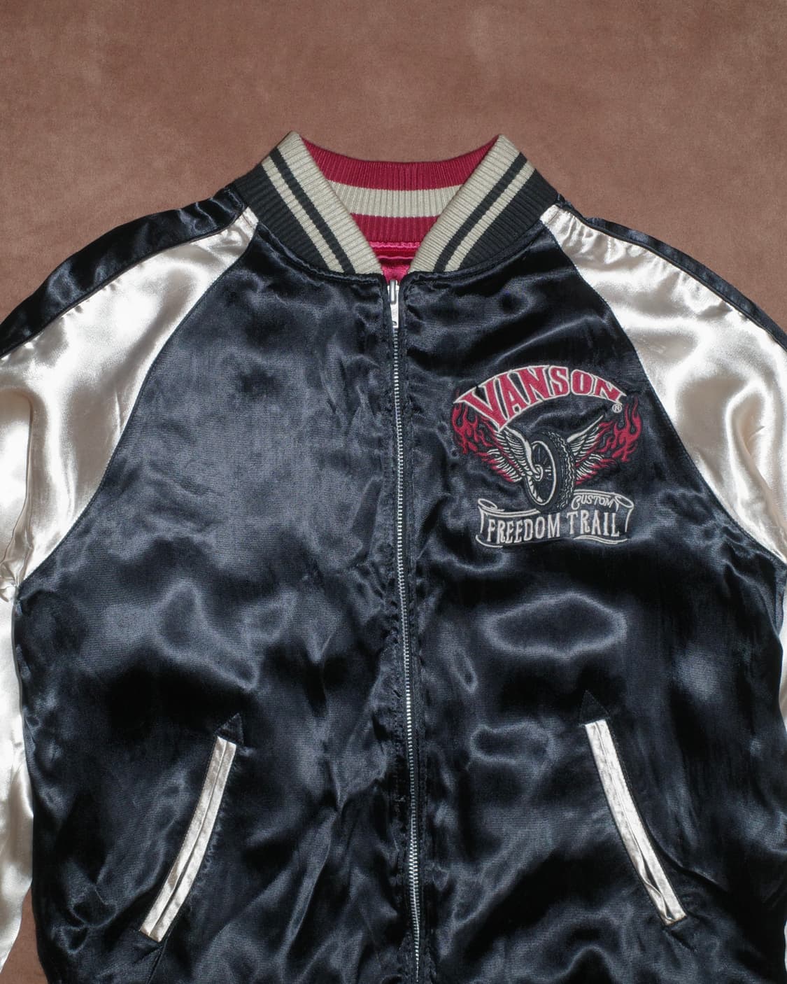 밴슨 레더 모터사이클 스카잔 상품이미지2