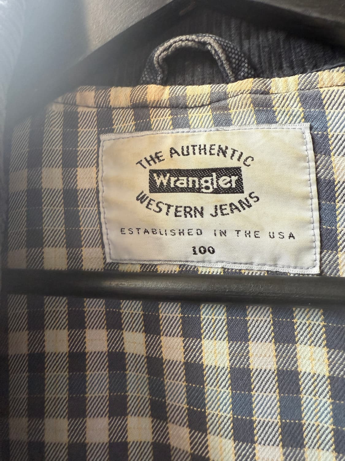 Wrangler Authentic 덱자켓 100 사이즈 상품이미지7