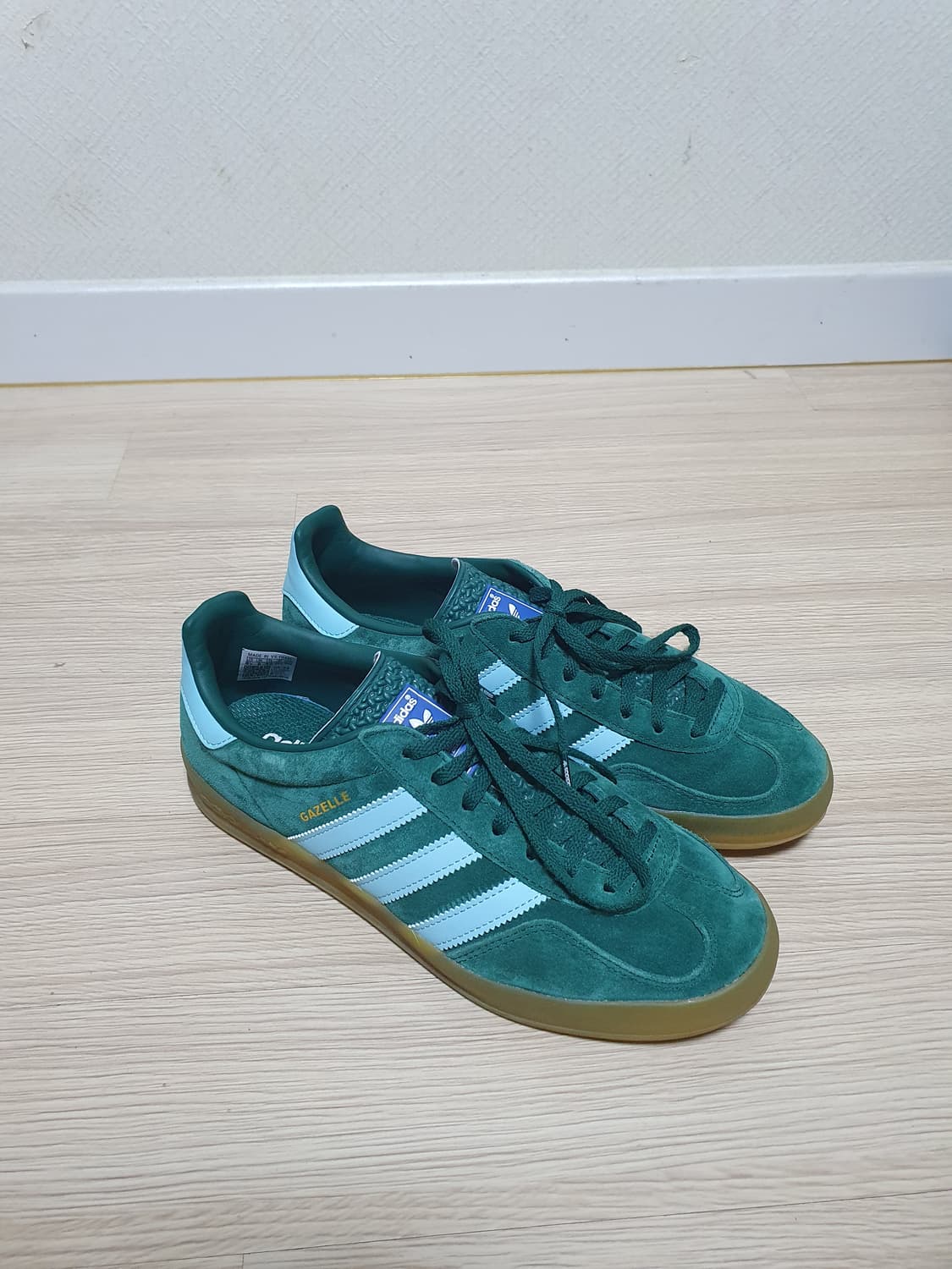 아디다스 가젤 그린 스웨이드 265 상품이미지2