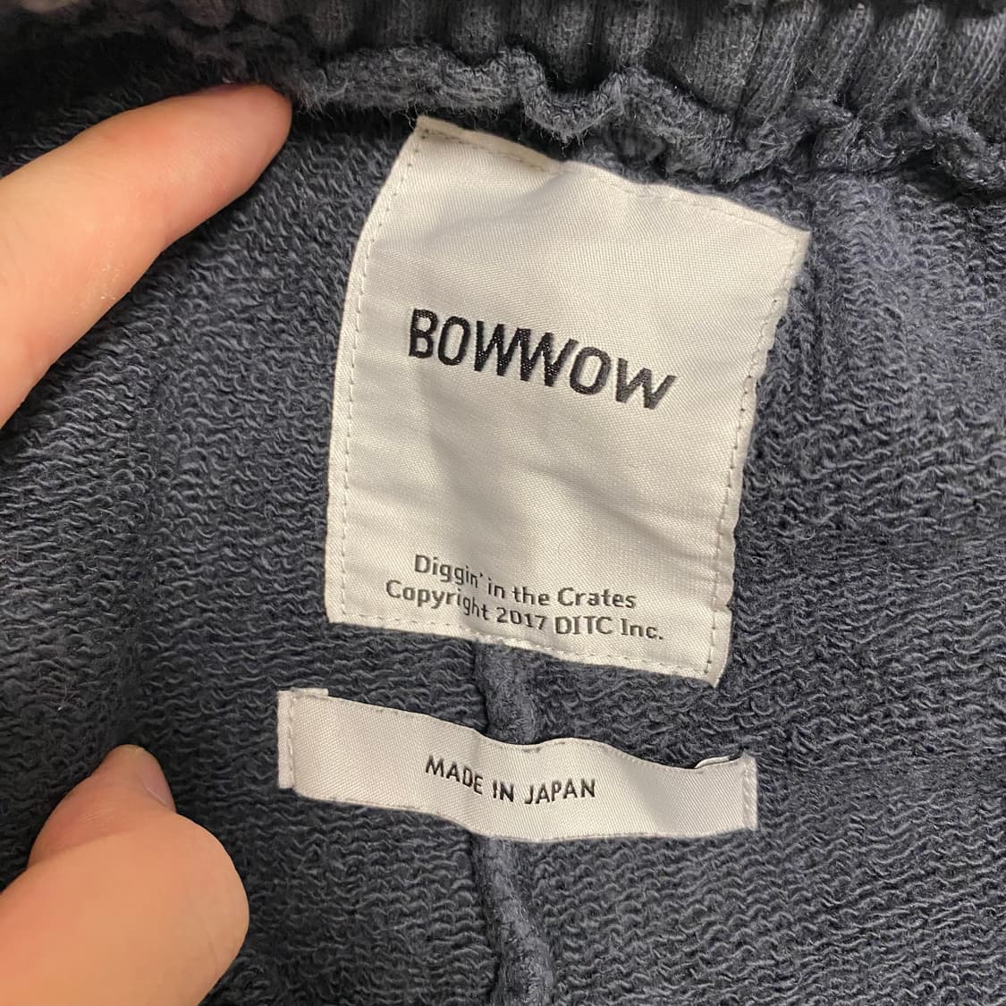 바우와우 Bowwow 하드 에이징 데미지드 스웻팬츠 XL 상품이미지9