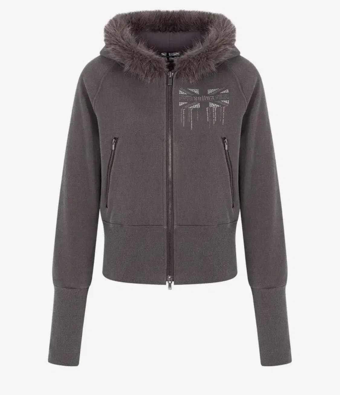 플리즈노팔로우 베키퍼 후드집업 becky fur hoodie 상품이미지1