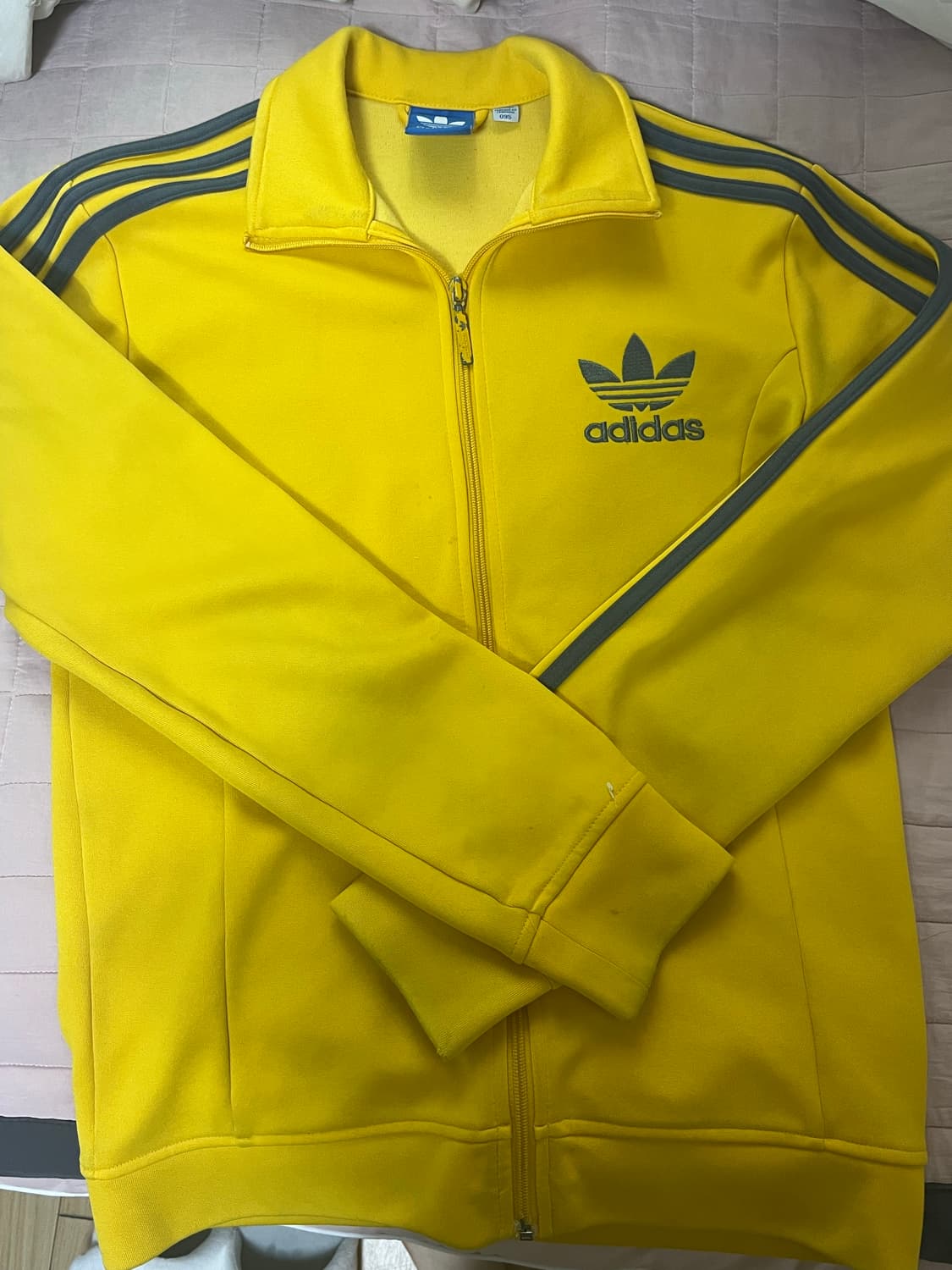 아디다스 유로파 옐로우 져지 노랑 y2k 상품이미지1