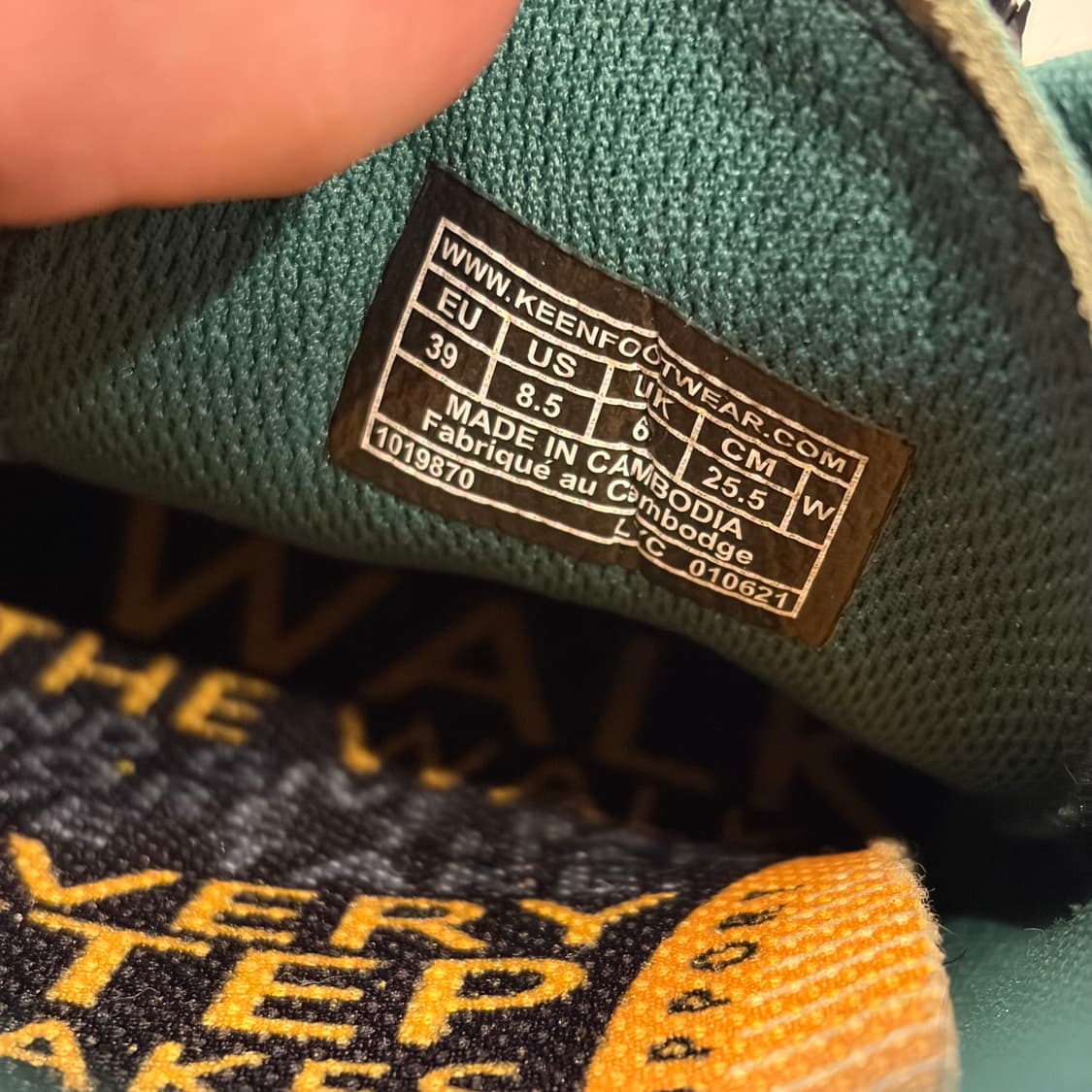 [255] 킨 KEEN 제스퍼 락스 SP 그린 스니커즈 상품이미지6