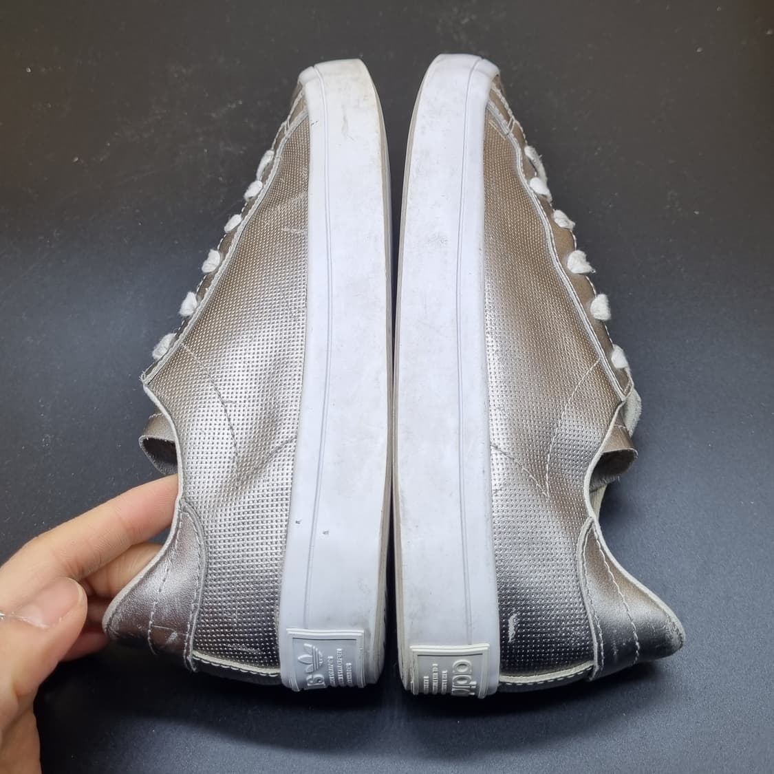 아디다스 코트밴티지 실버 스니커즈225 상품이미지5