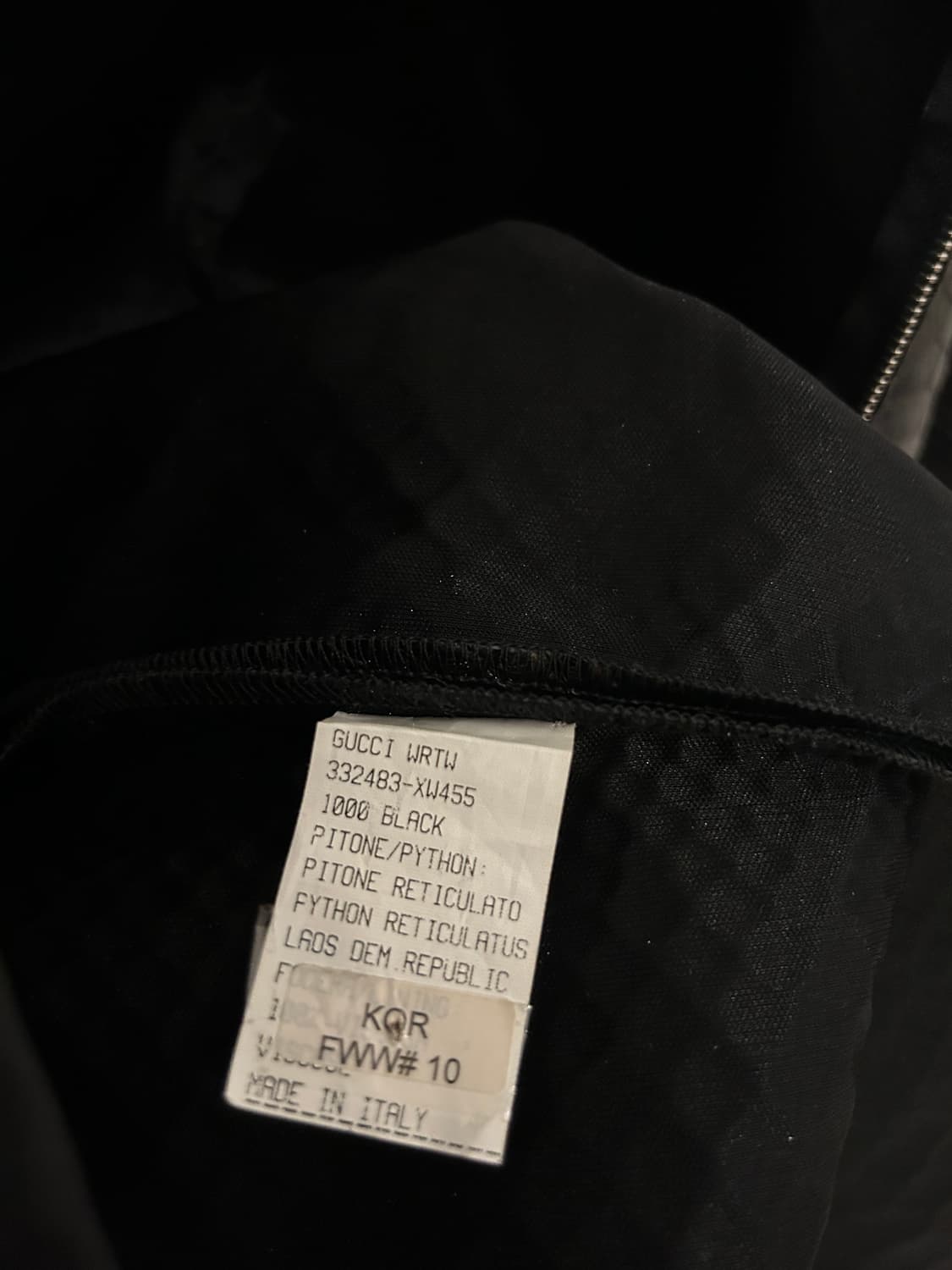 Gucci Phyton Zip Up Jacket 상품이미지8