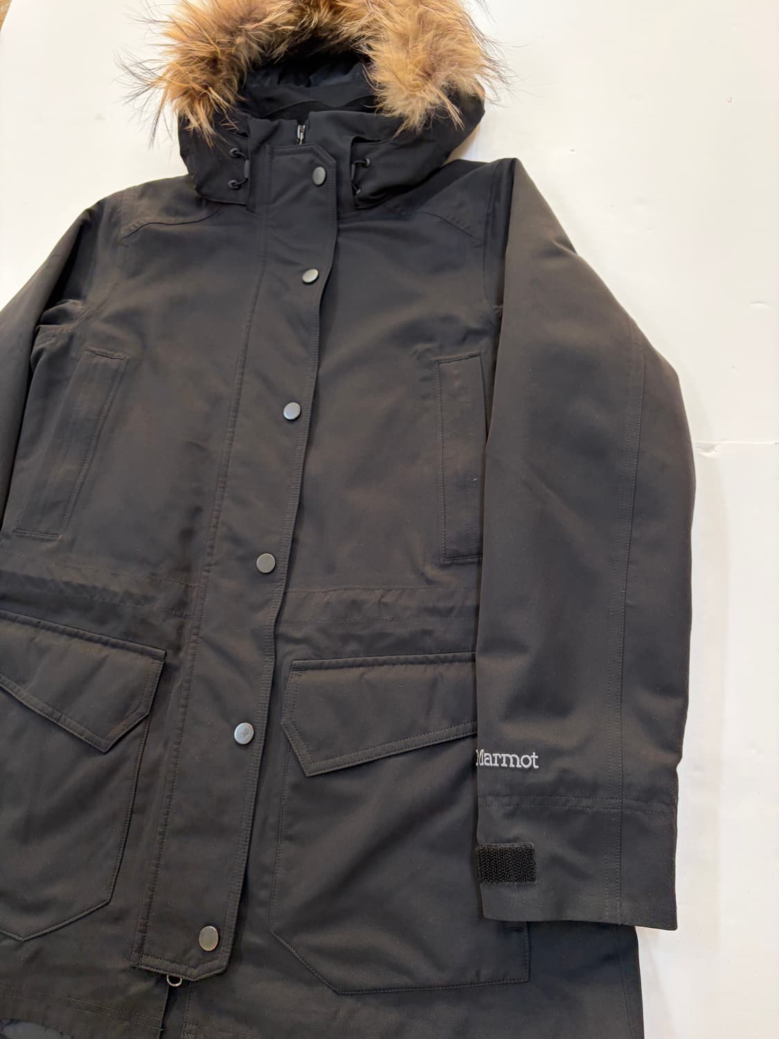 마모트 블랙 야상 자켓 상품이미지4