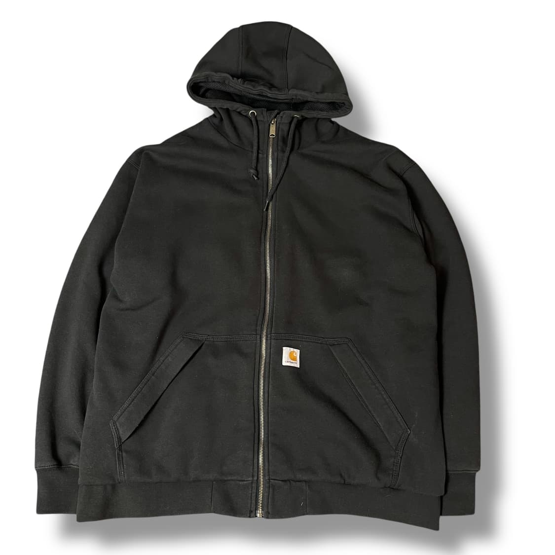 칼하트 워크웨어 써멀 다크 브라운 후드집업 L 상품이미지1