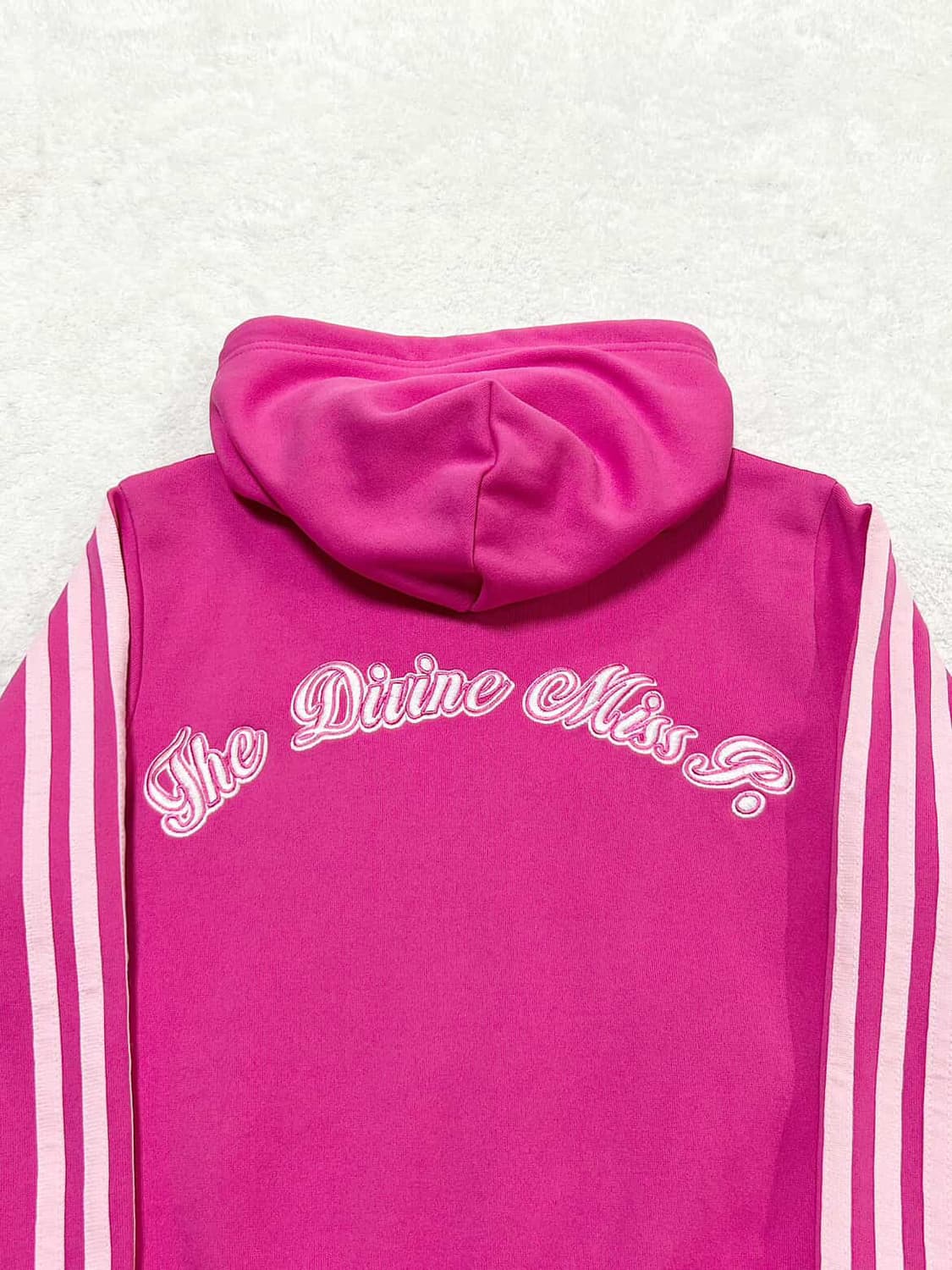 아디다스 아디컬러 미스피기 핑크 후드집업 상품이미지8