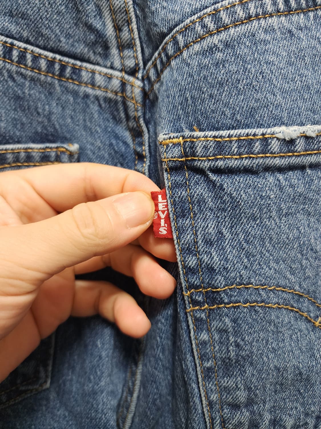 리바이스 70s 하이 플레어 부츠컷 데님  상품이미지3