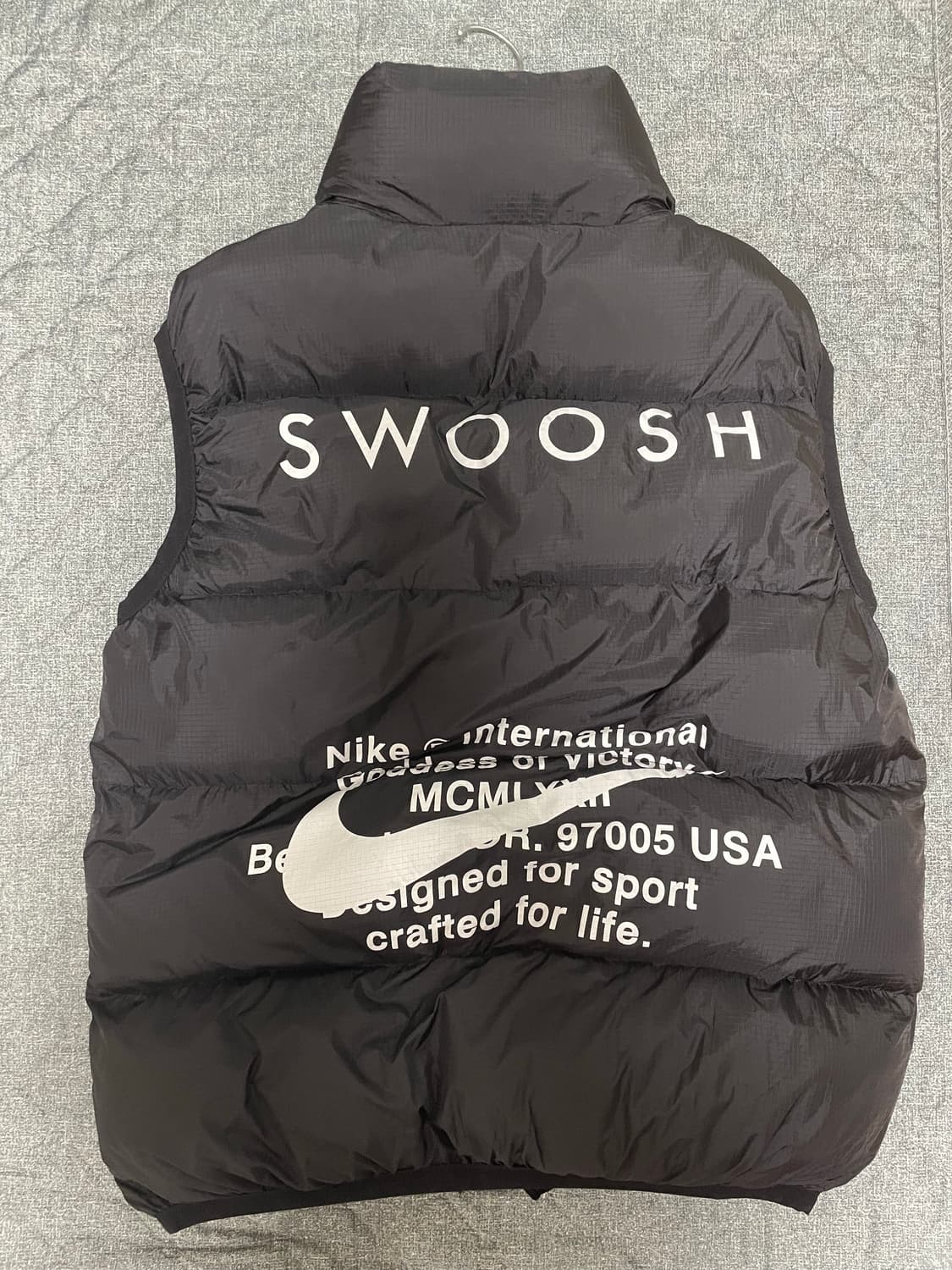 나이키 더블스우시 패딩 조끼 M 상품이미지2