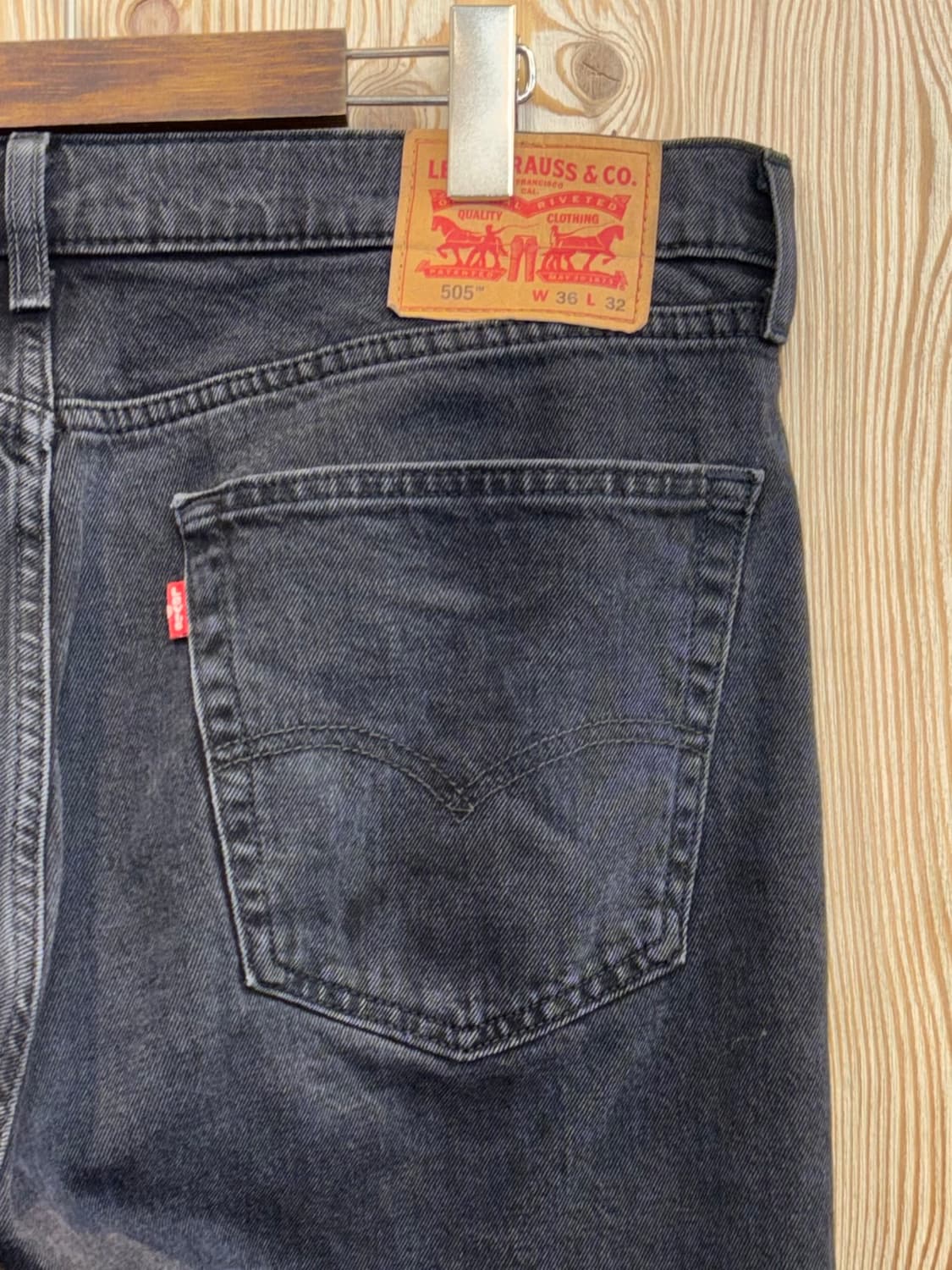 리바이스 505 데님 팬츠 상품이미지4