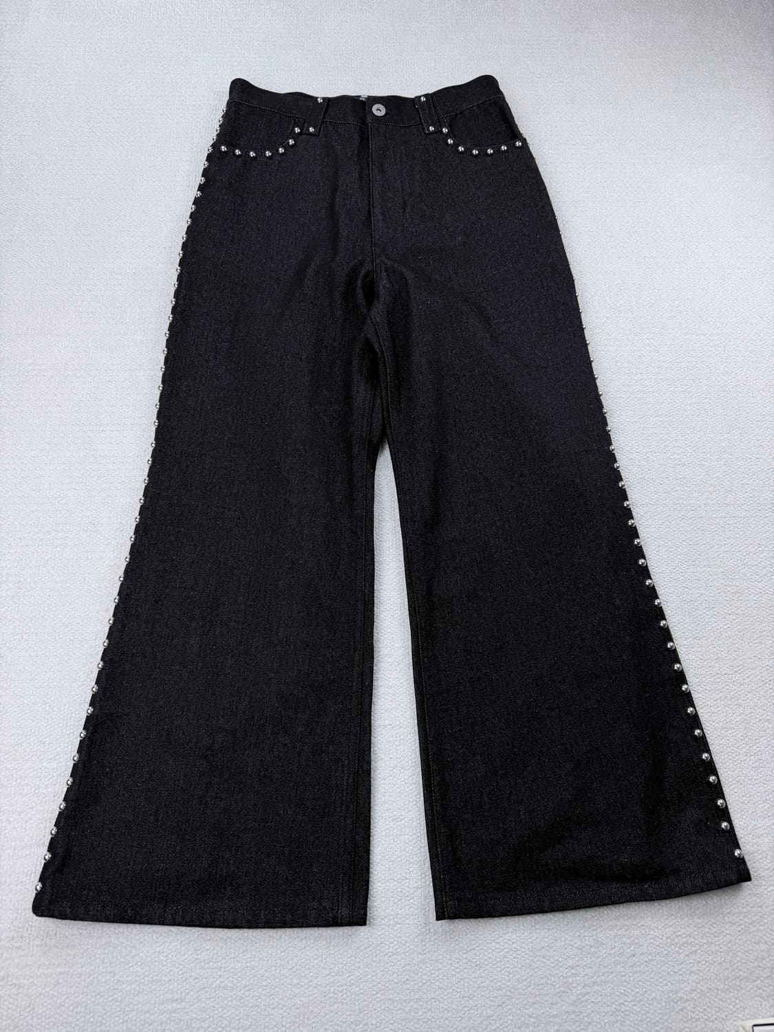 SHIKITARI studded denim pants (black) 상품이미지4