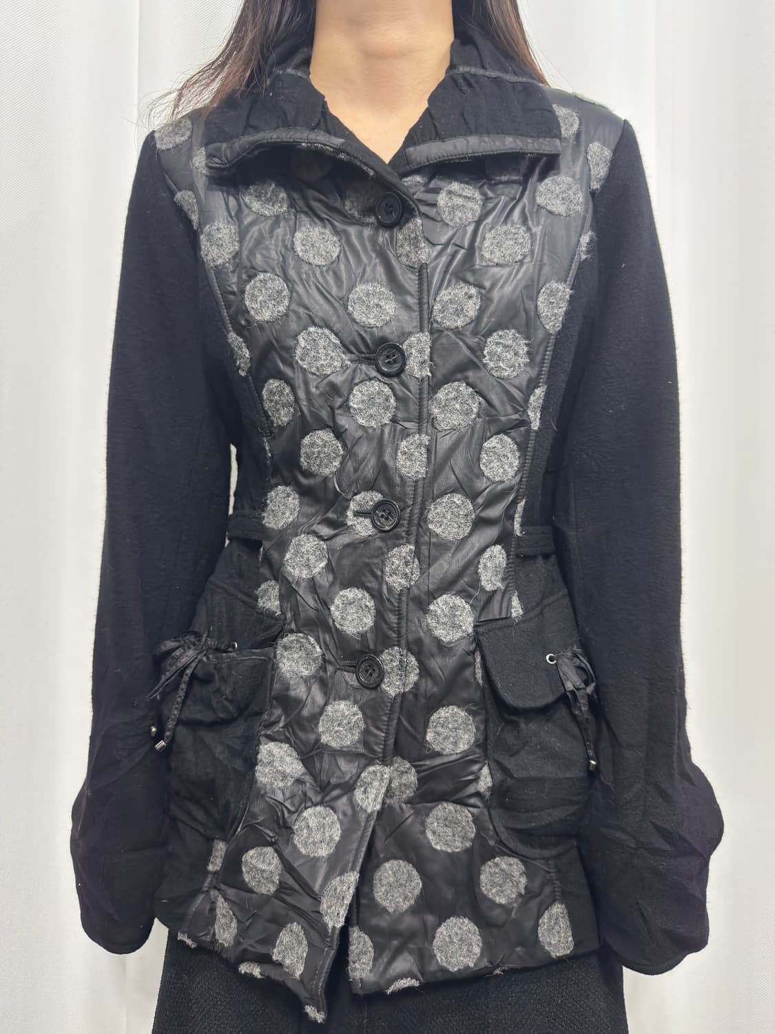 dot detail wool jacket 상품이미지1