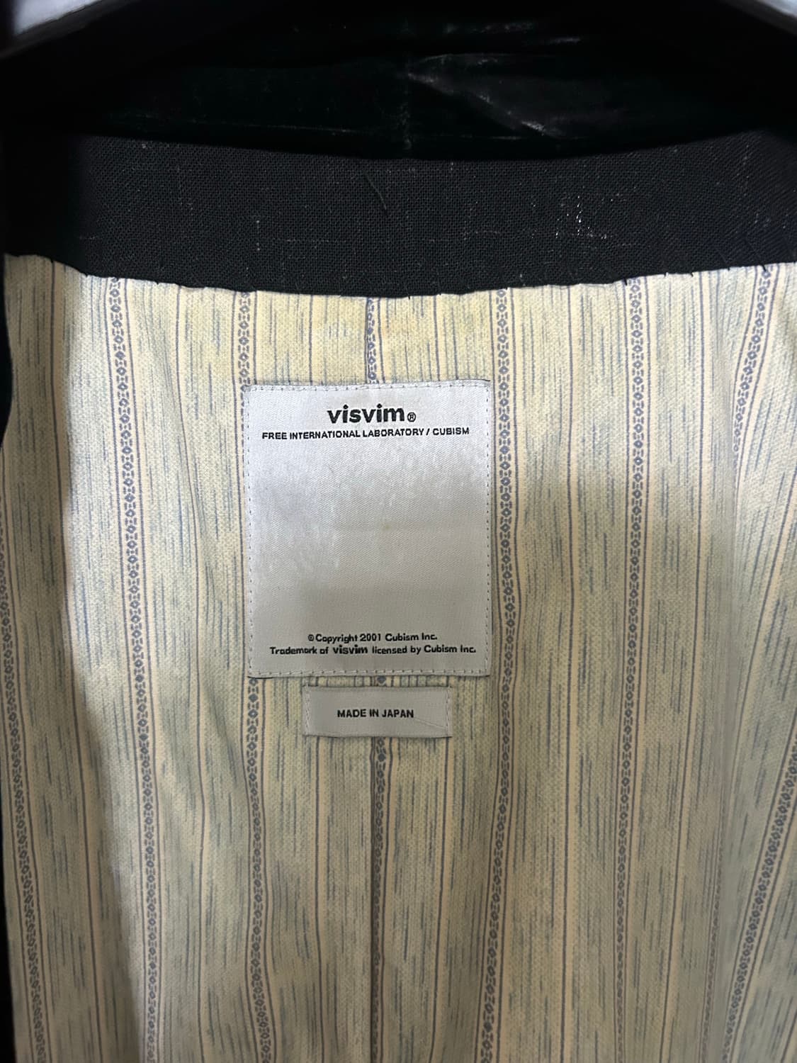 비즈빔 16AW 도테라 코트 초판 블랙 상품이미지4