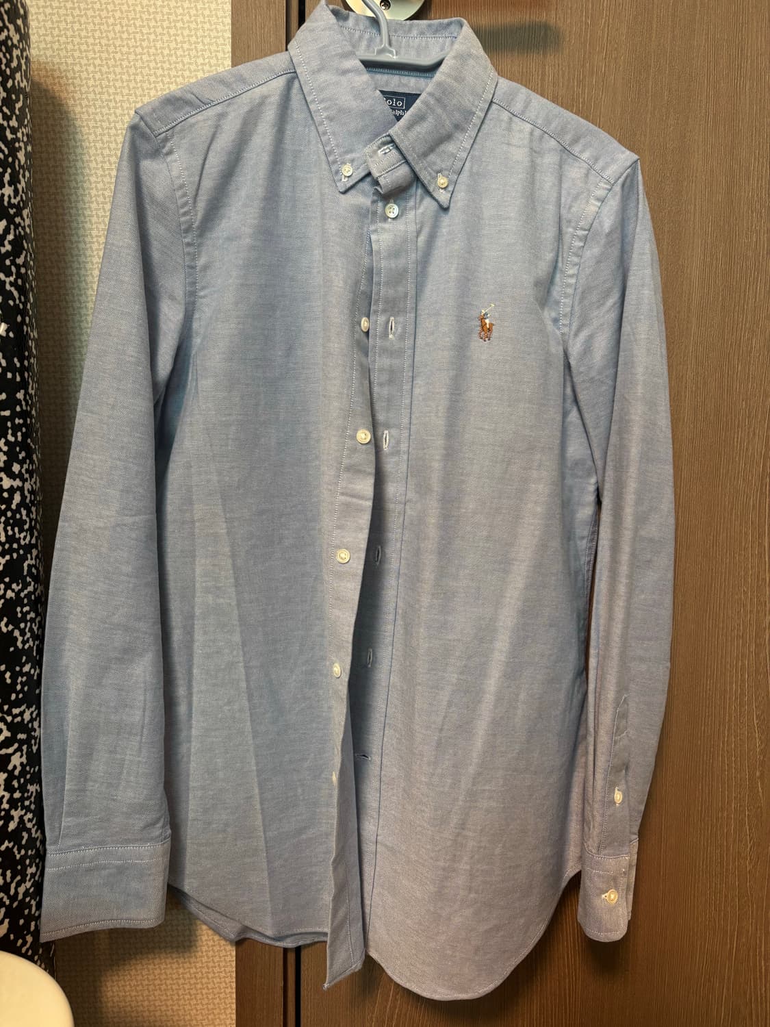 POLO 폴로 슬림핏 스트레치 옥스포드 셔츠 XS/0 상품이미지1