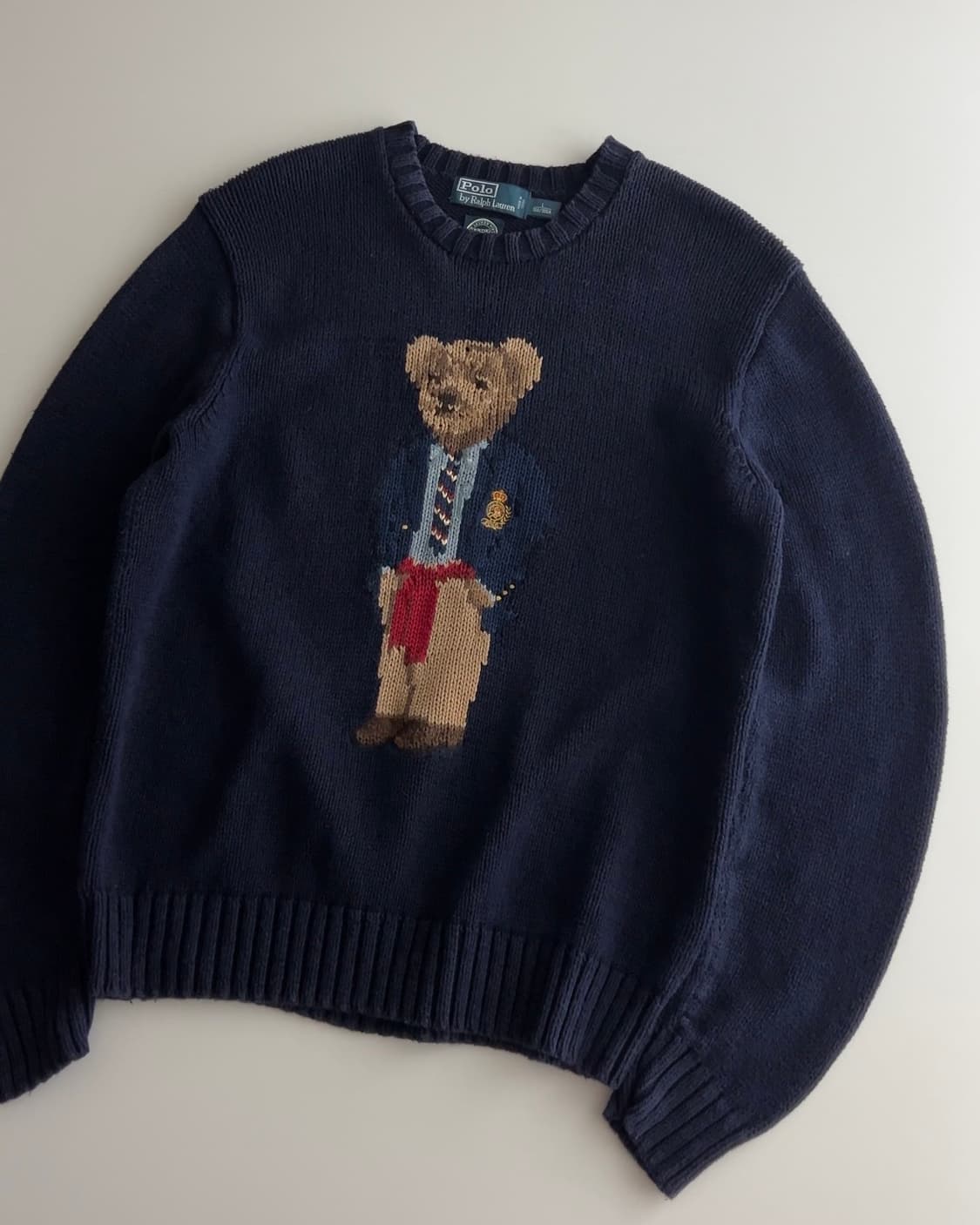 폴로 랄프로렌 50주년 브링 잇 백 베어 니트 L 상품이미지4
