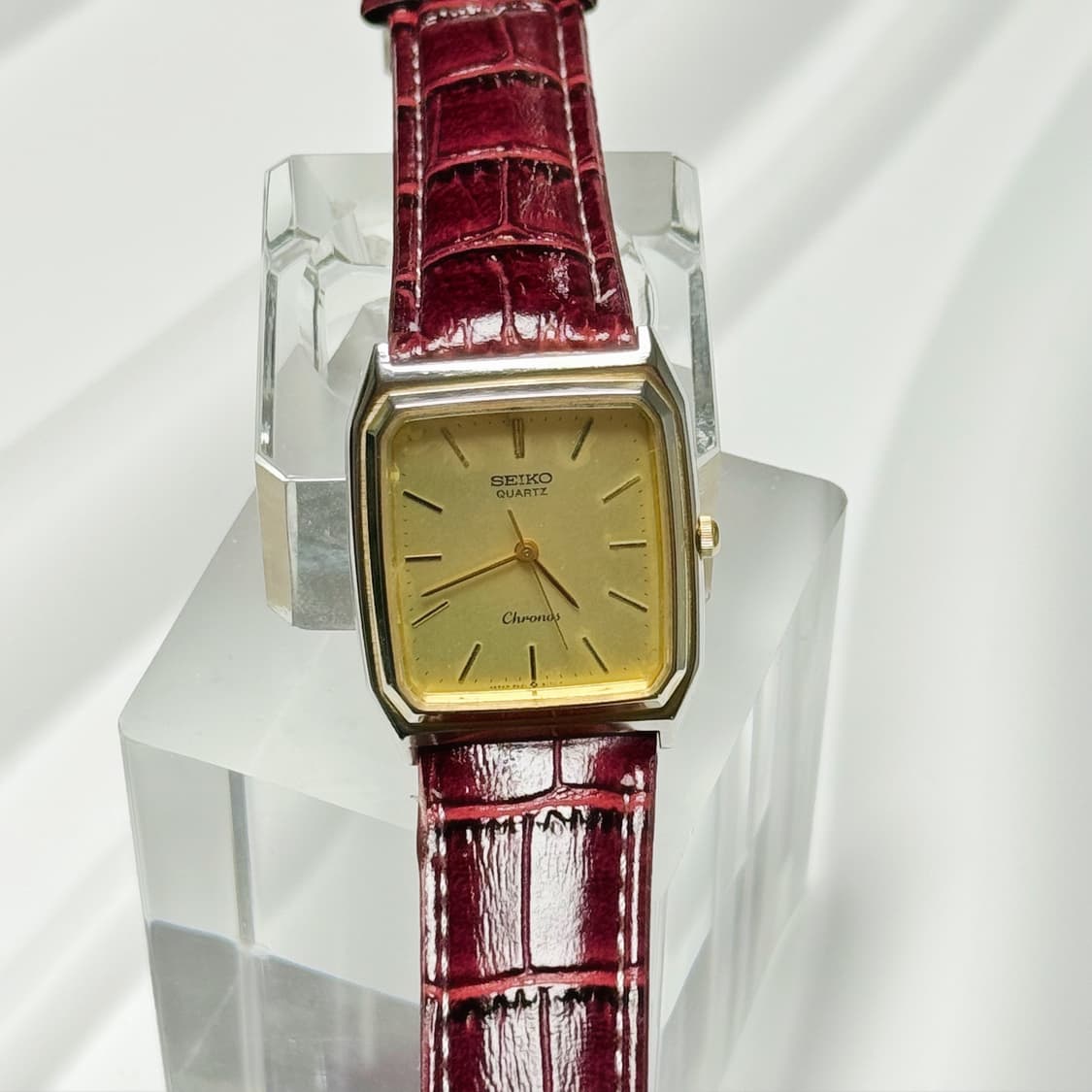 80's90's 세이코 빈티지 크로노스 탱크 워치 상품이미지3