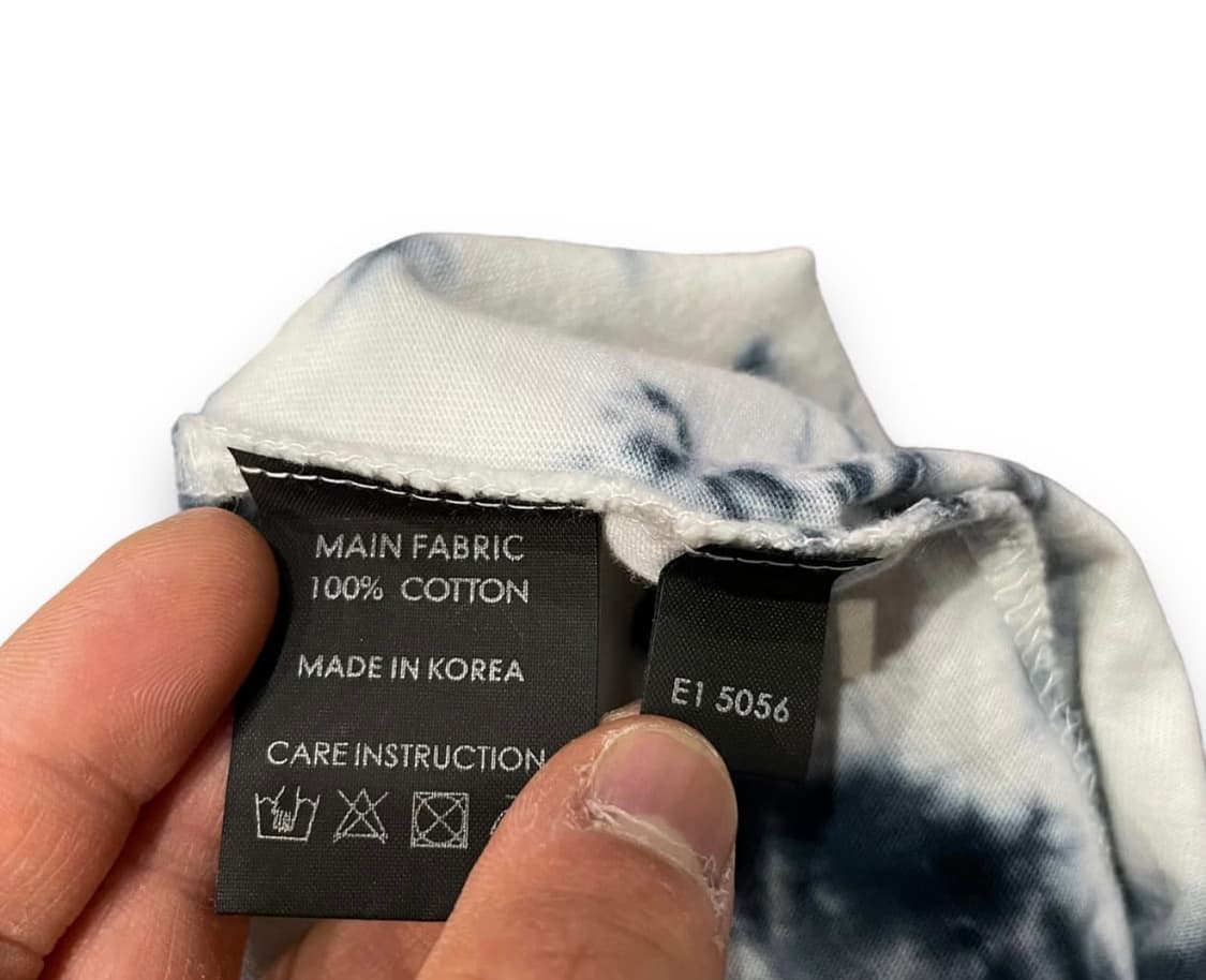 피스마이너스원 프린팅 반팔티(타이다이) 상품이미지5