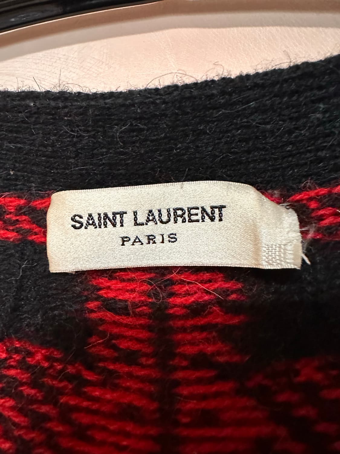 S) 생로랑 모헤어 가디건 - S 상품이미지5