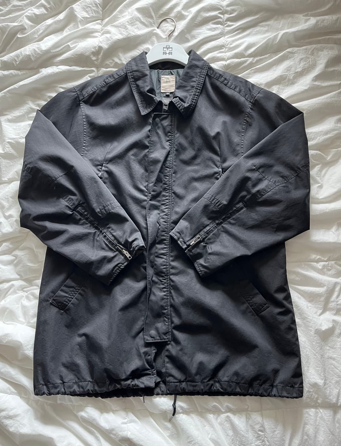 폴리테루 hvc 카코트 워시드 블랙 상품이미지1