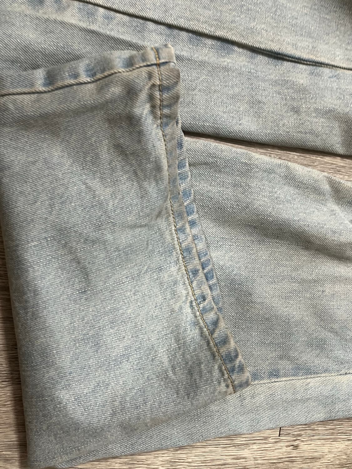 스컬프터 double waist 부츠컷 데님 상품이미지3