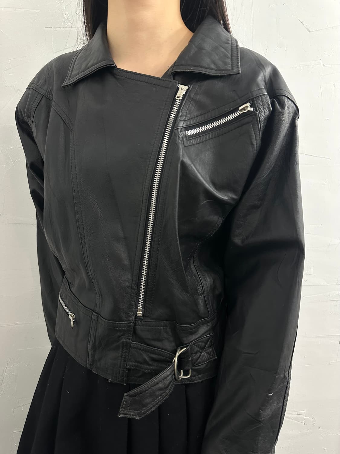 genuine leather jacket 상품이미지5