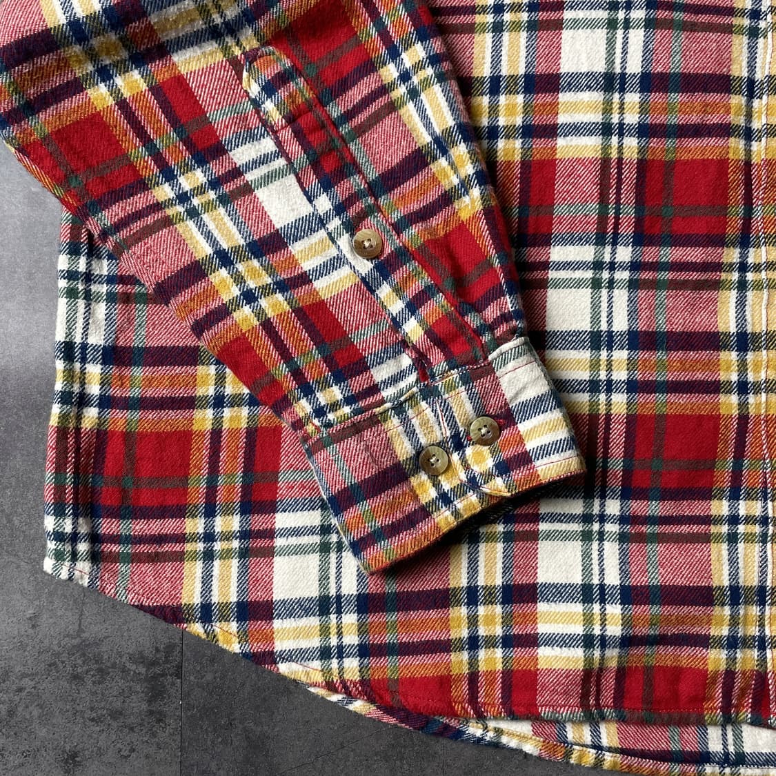 WOOLRICH 울리치 빈티지 체크패턴 플란넬 코튼 셔츠 A00343 상품이미지5