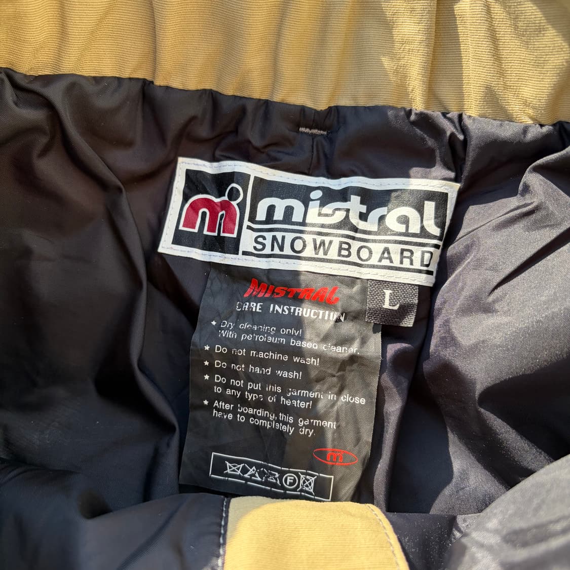 미스트랄 빈티지 스노우보드 팬츠 L 상품이미지6