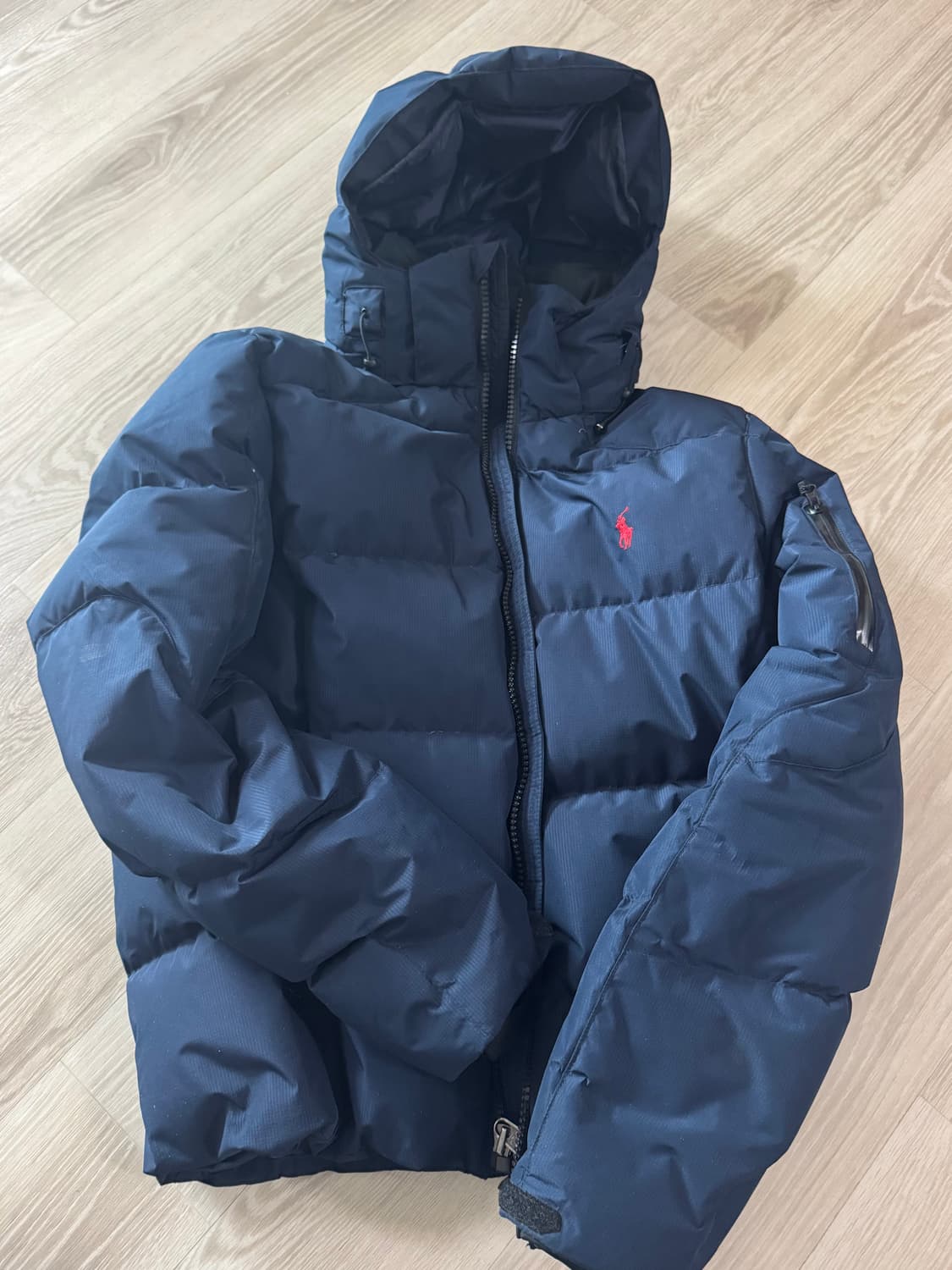 폴로 랄프로렌 네이비 패딩 S 상품이미지1