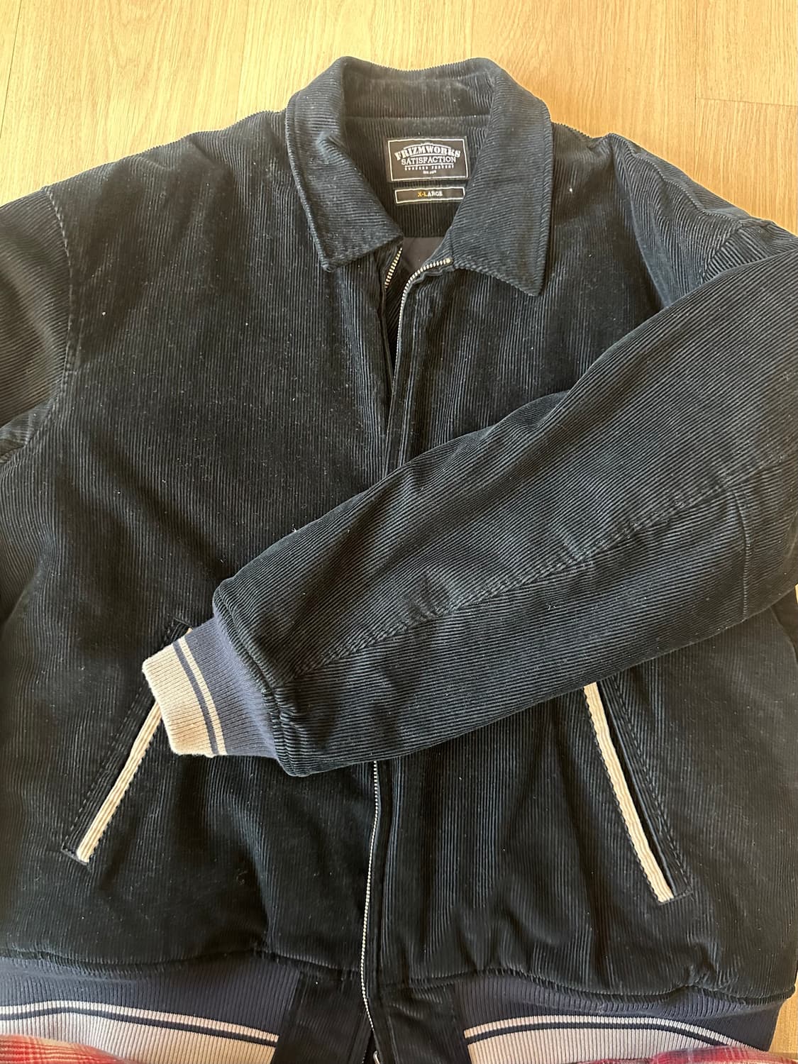 프리즘웍스 코듀로이 바시티 자켓 XL 상품이미지6