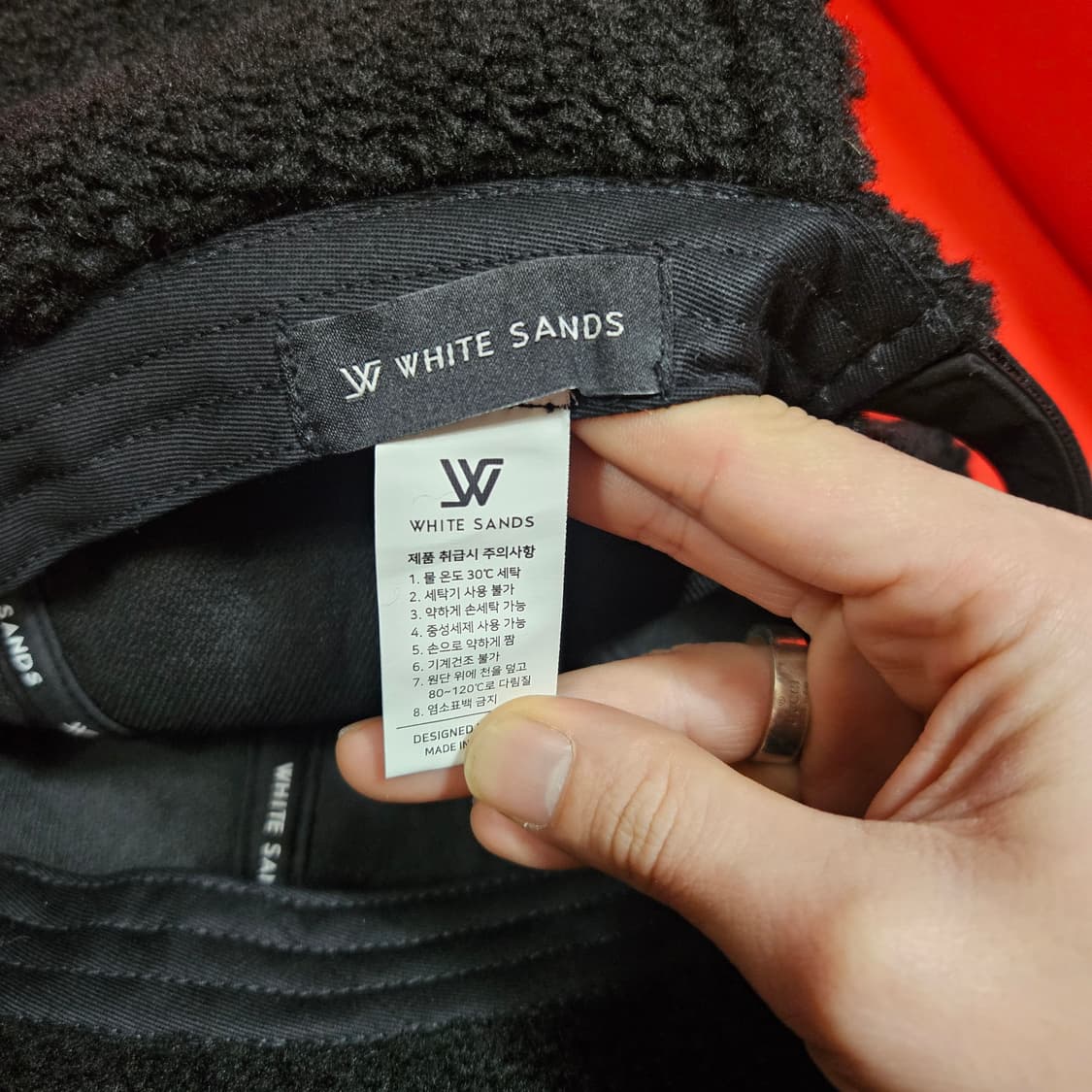 화이트샌즈 23FW 에코퍼 부플 보닛햇 Free 상품이미지9