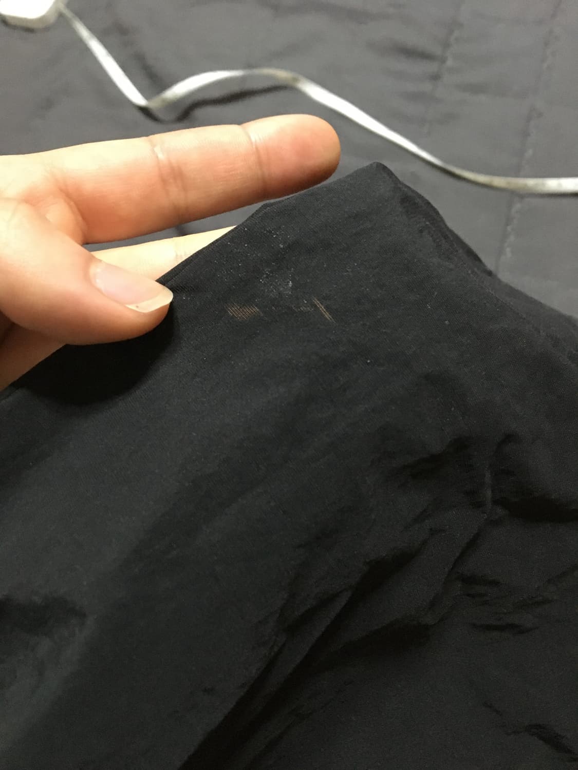25ss 산산기어 나일론 팬츠 3 블랙 상품이미지5