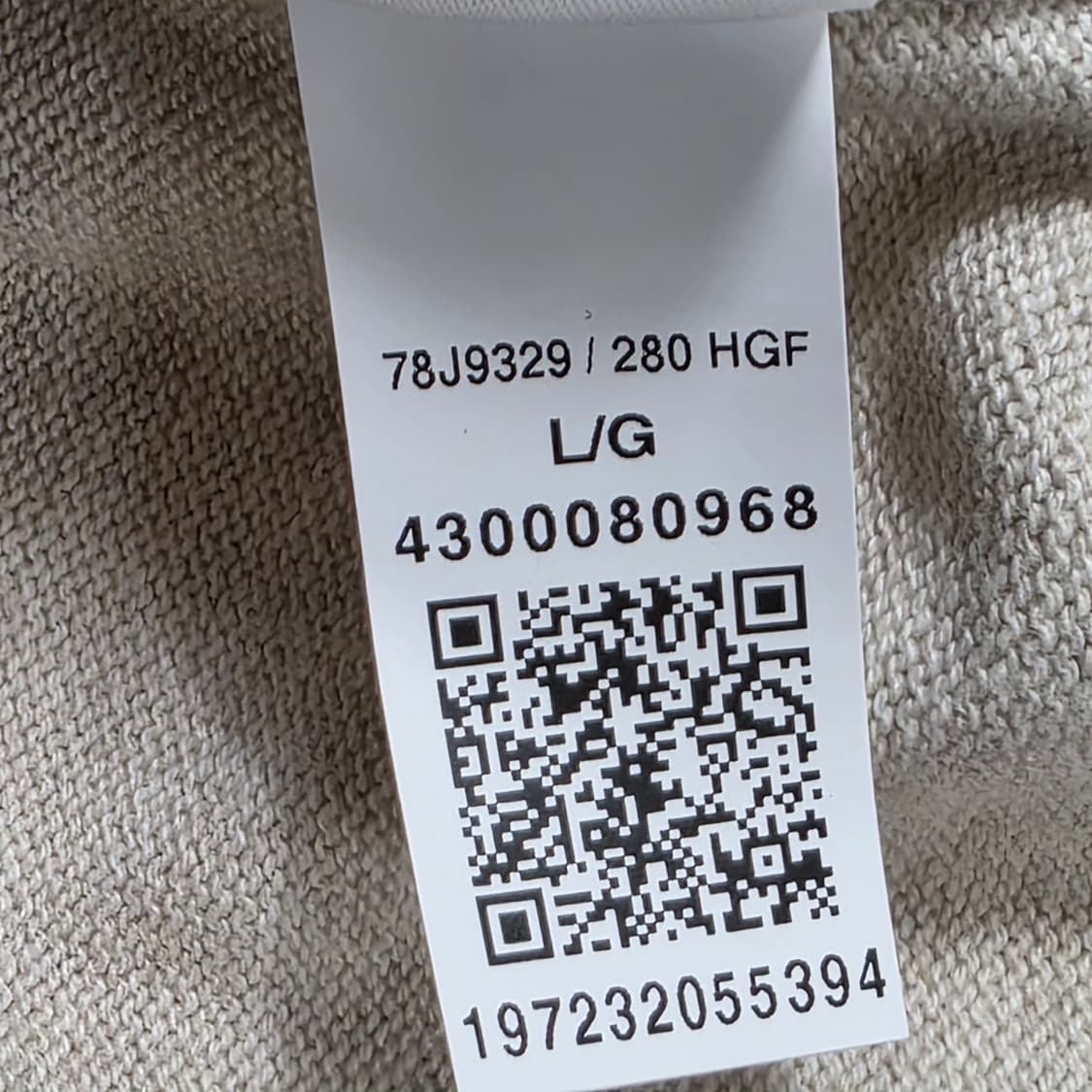 0753 [타미힐피거] 남성 코튼 반집업 긴팔 니트 L 상품이미지8