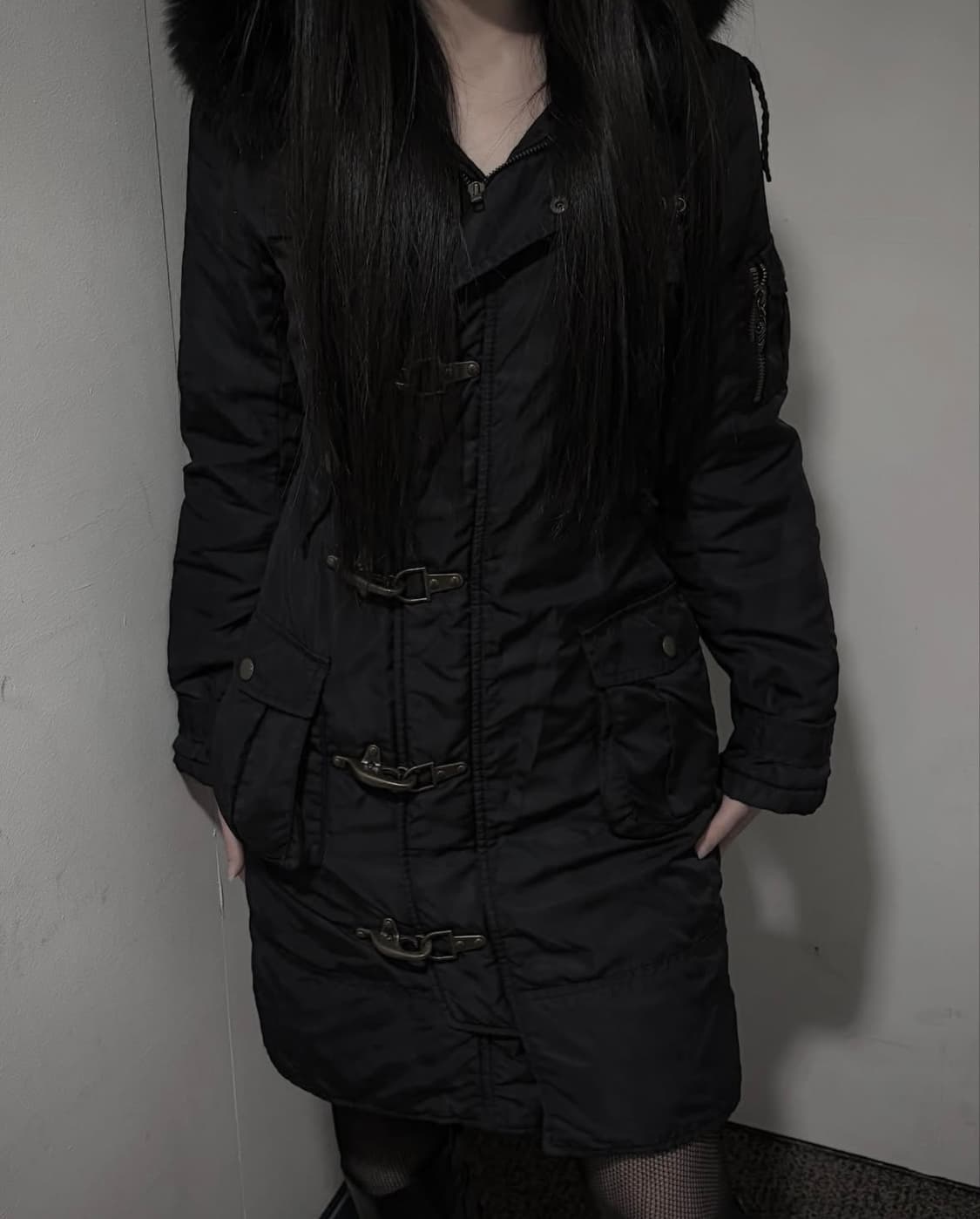 SLY BUCKLE LONG COAT 상품이미지1