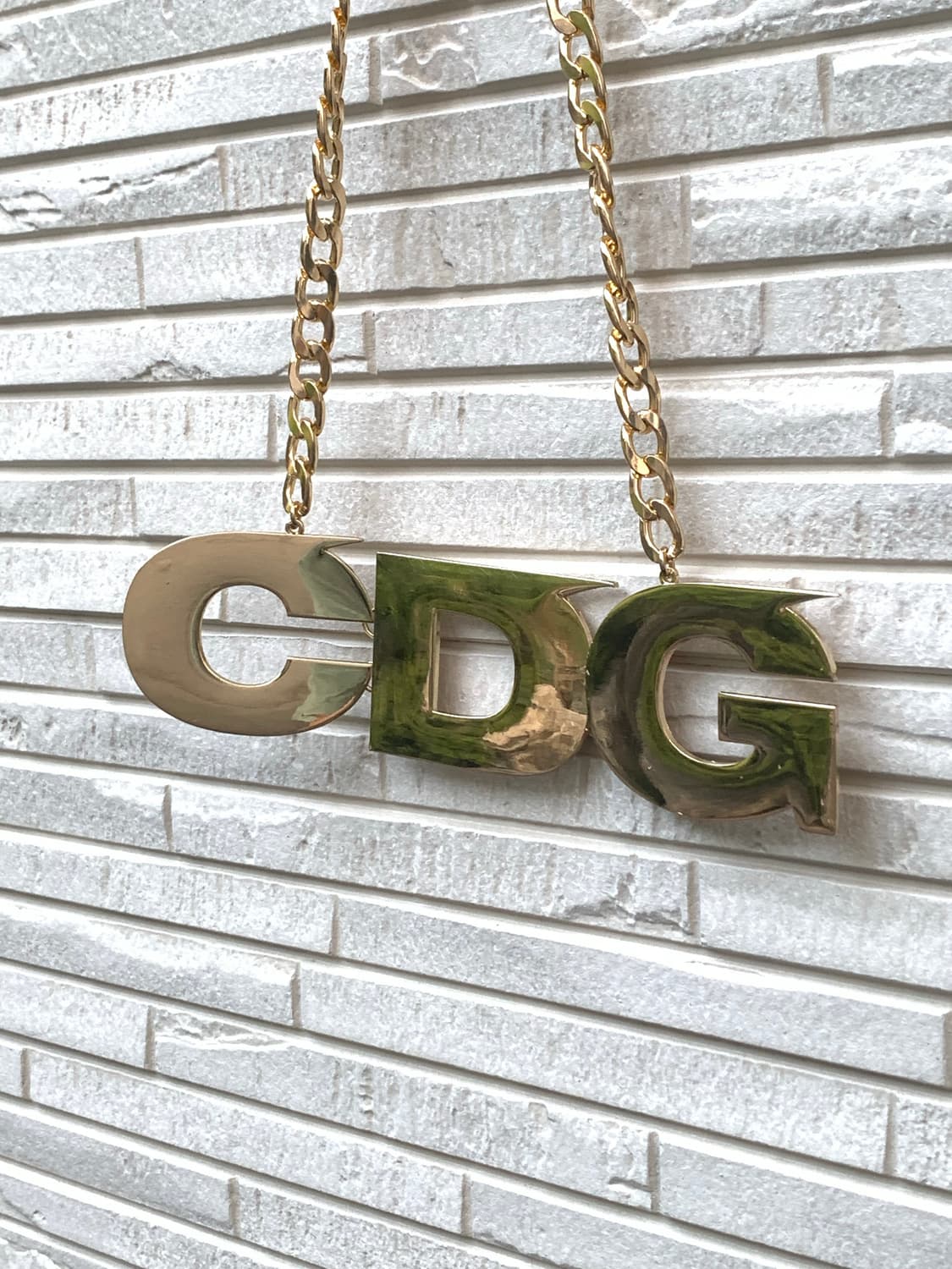 CDG Logo Chain Necklace 상품이미지1